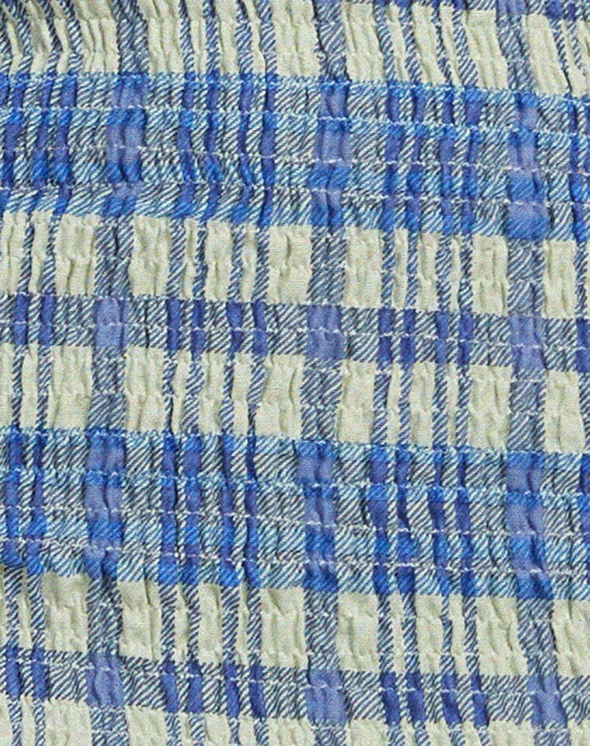 Takiyo Minikleid in Colourpop Karo Grün und Blau - Image 7