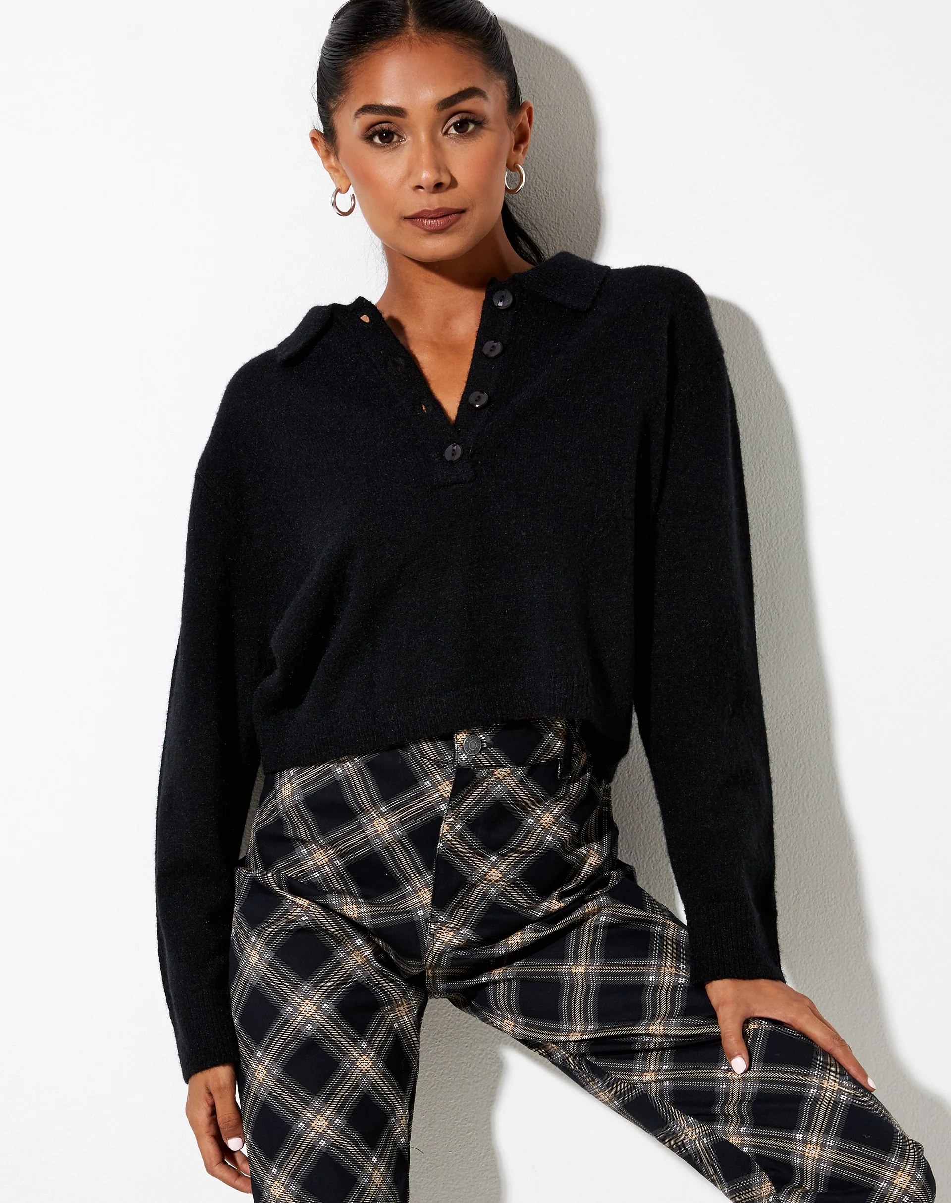 Tallis Pullover aus Strick Schwarz - Image 2