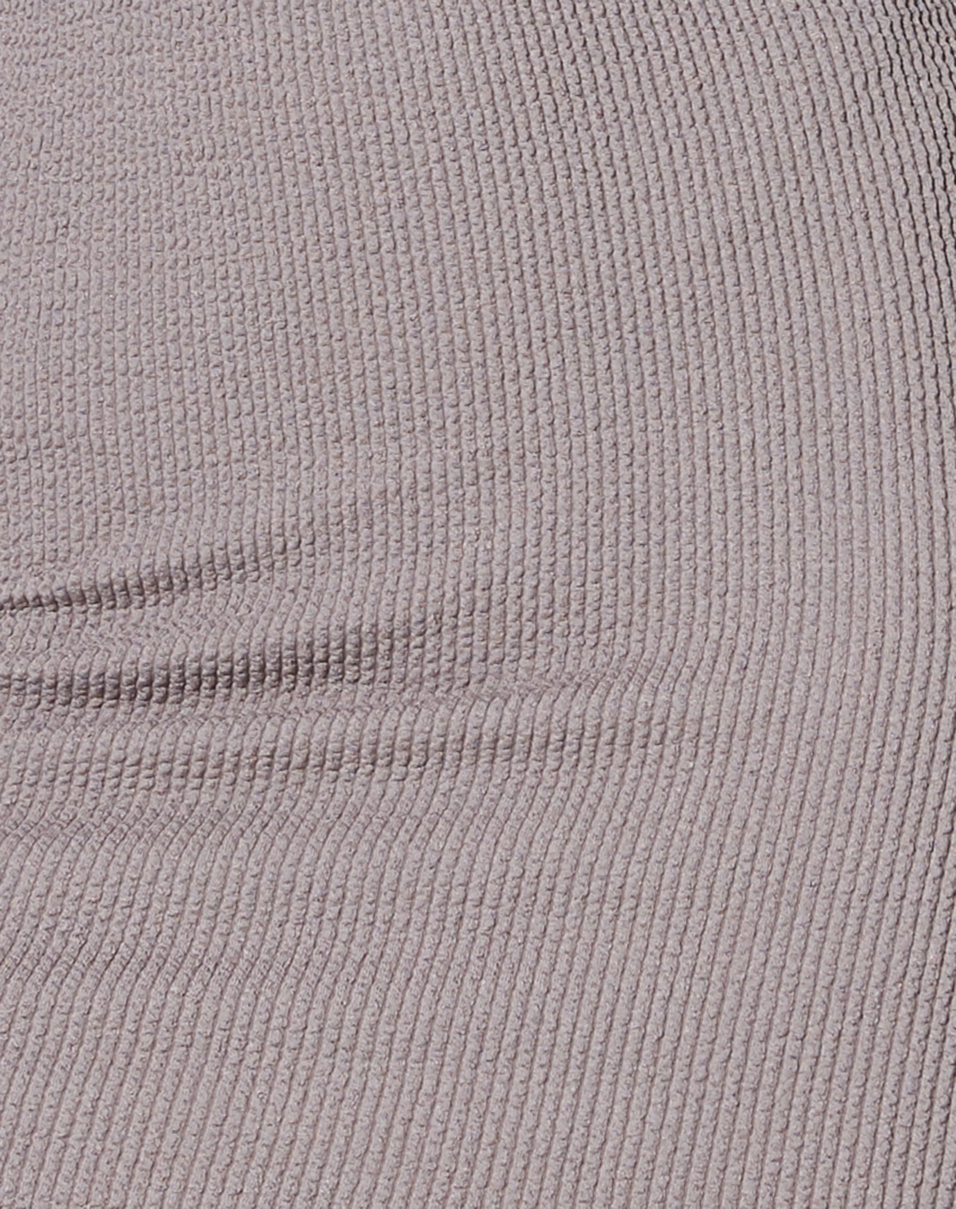 Tamar Langarm-Top aus Jacquard-Rippe Tan - Image 6