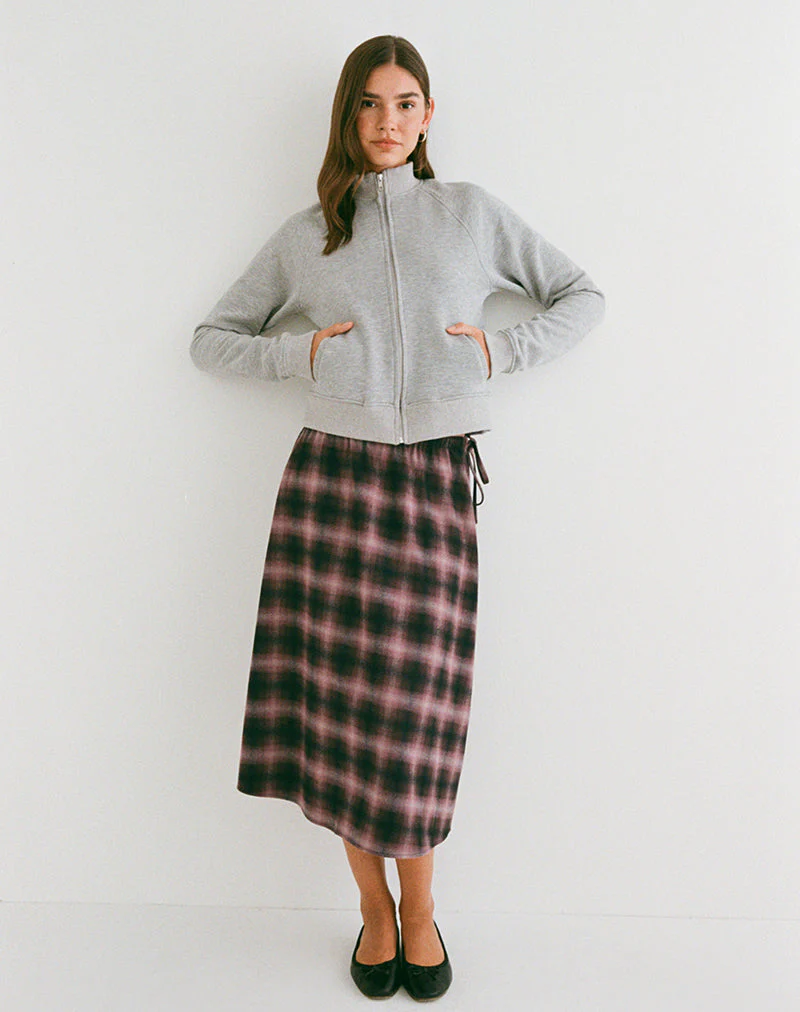 Tamayo Zip-Rollkragenpullover in Grau meliert - Image 5