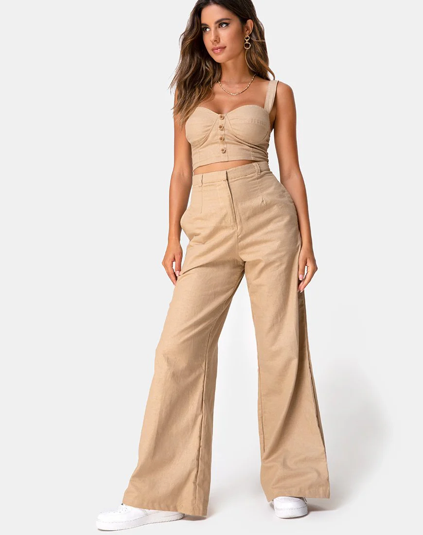 Tanira-Hose in Taupe - Image 3