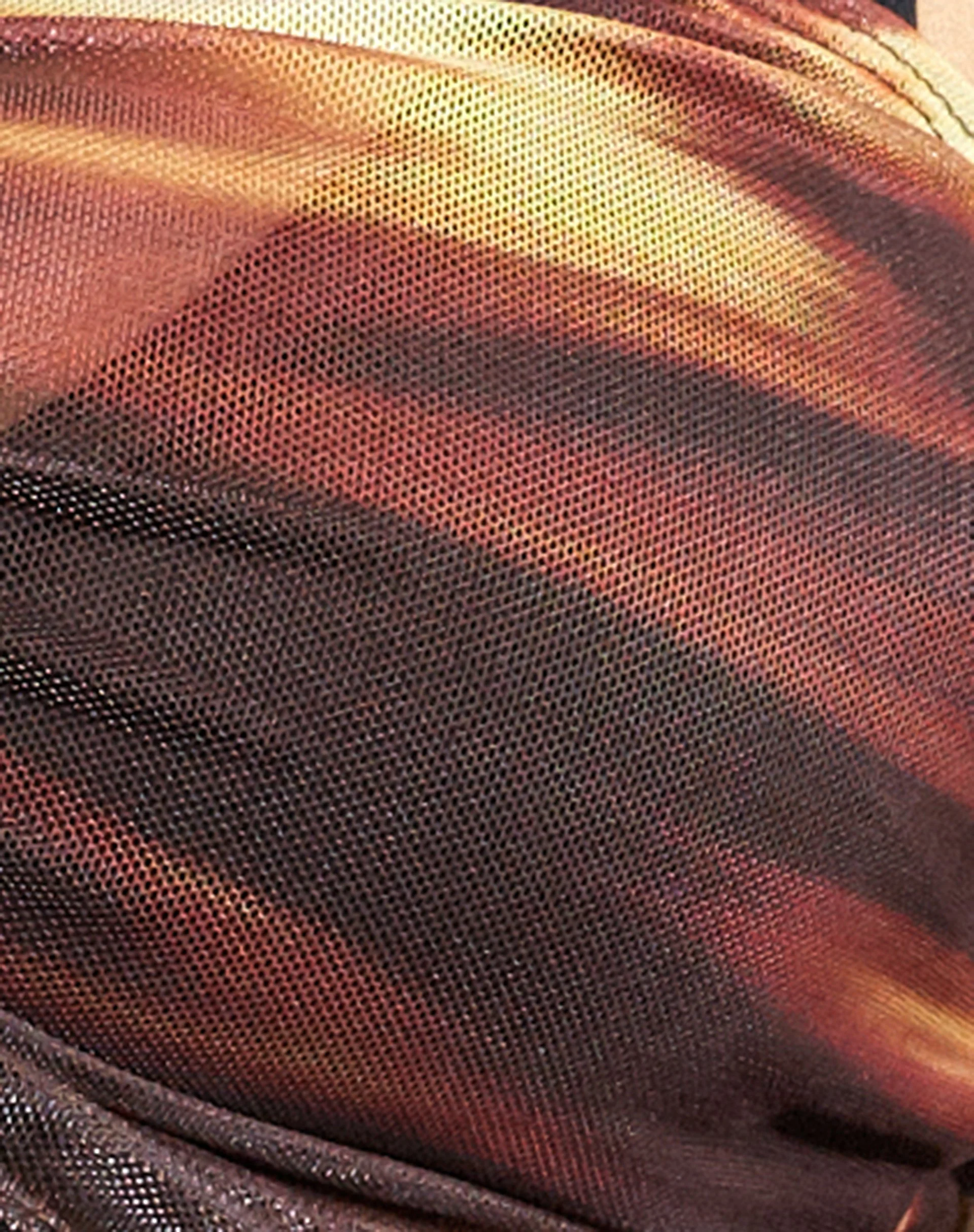 Tapi Crop Top in Bleach Drip - Image 9