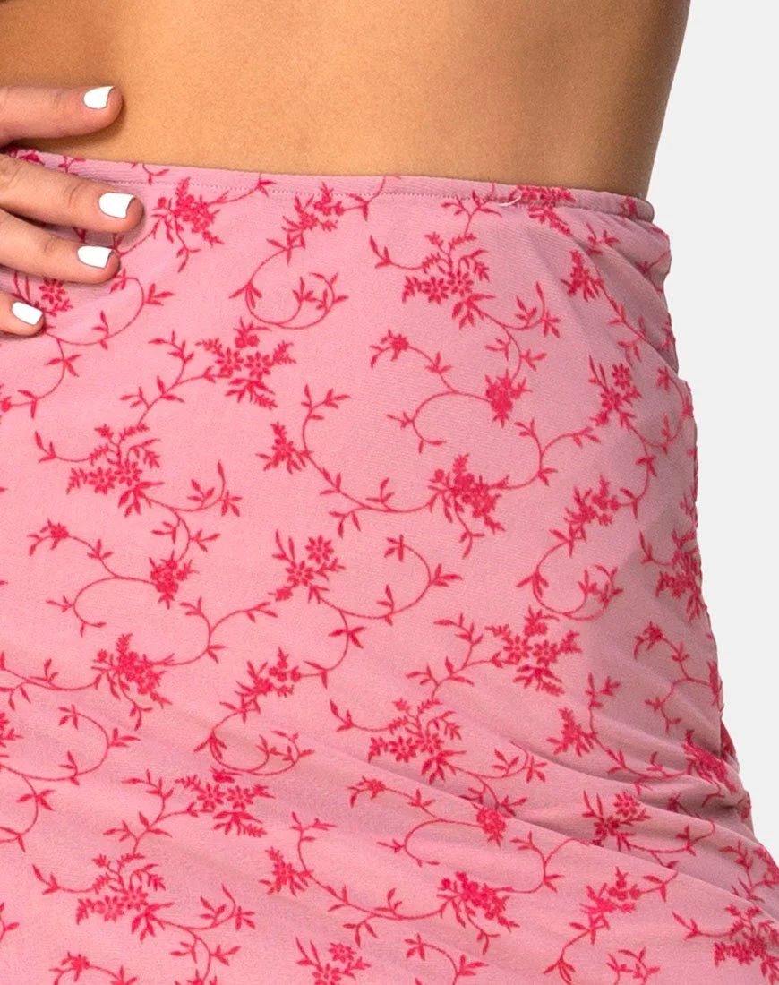 Taura Rock in Love Bloom Rosa Flock - Image 4