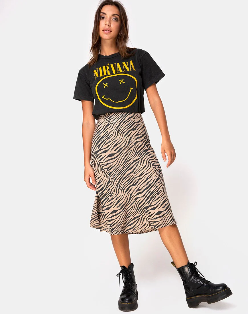 Tauri Midirock in 90er Jahre Zebra Taupe