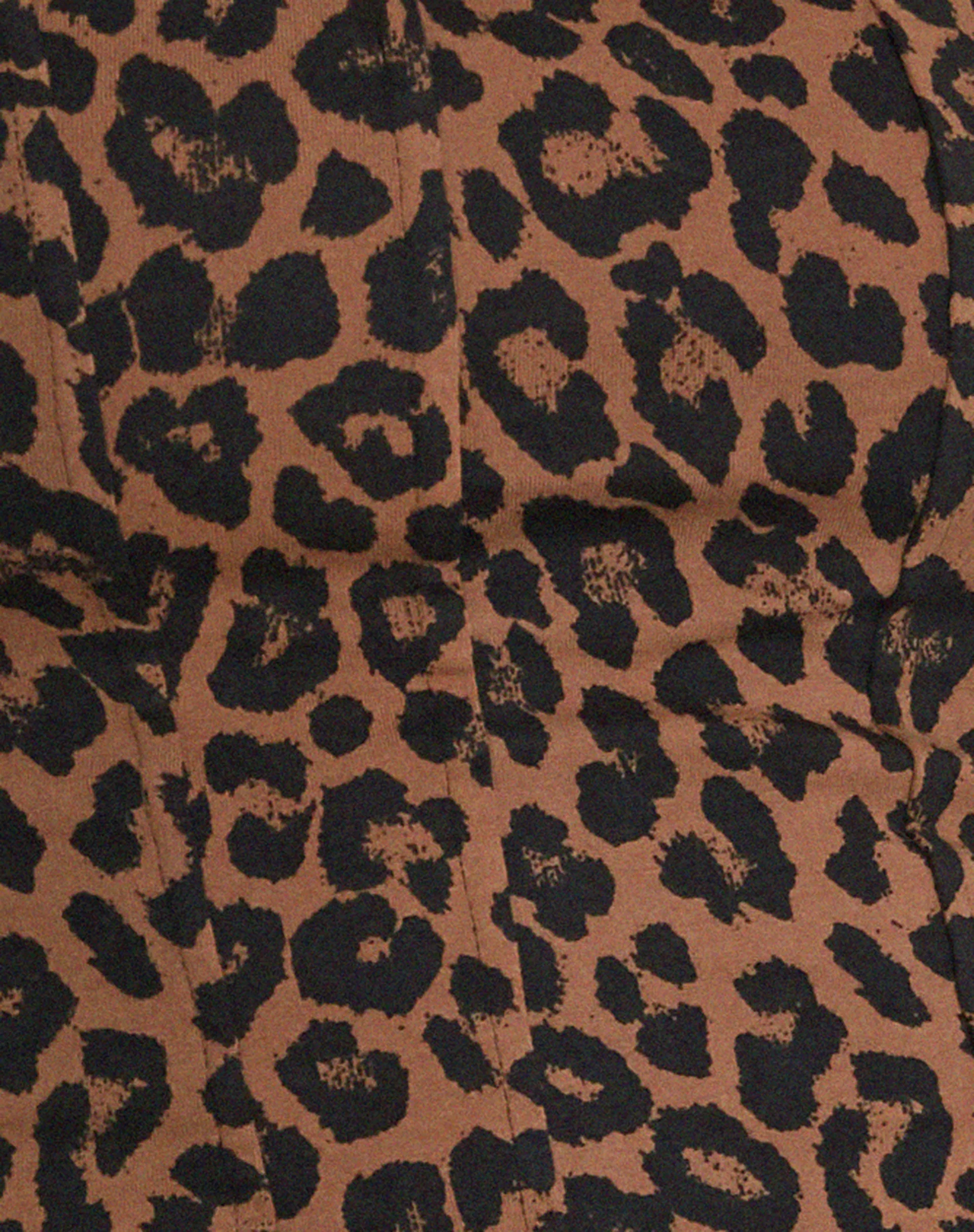 Teisa Crop Top in Braun Leopard Daze - Image 6