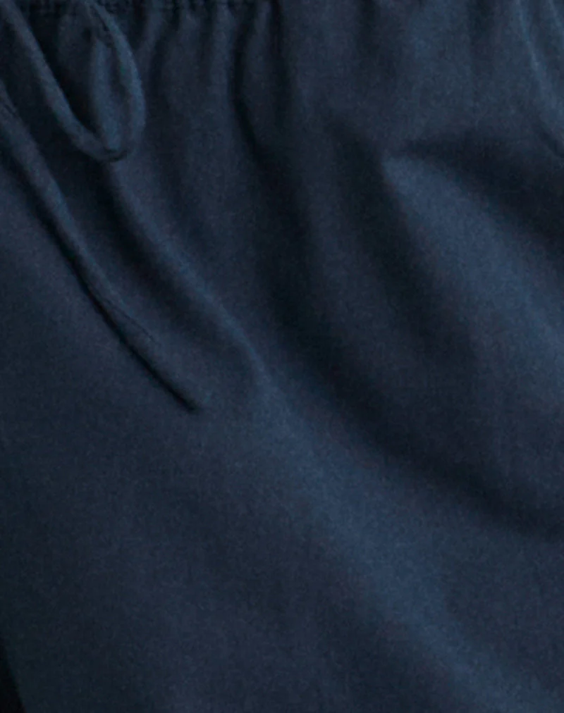 Tenison Capri Trouser in Dark Navy - Image 5