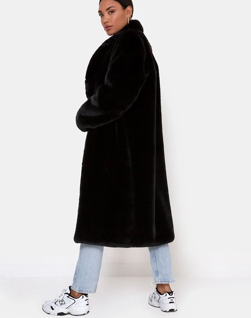 Terence Mantel in Schwarz - Image 5
