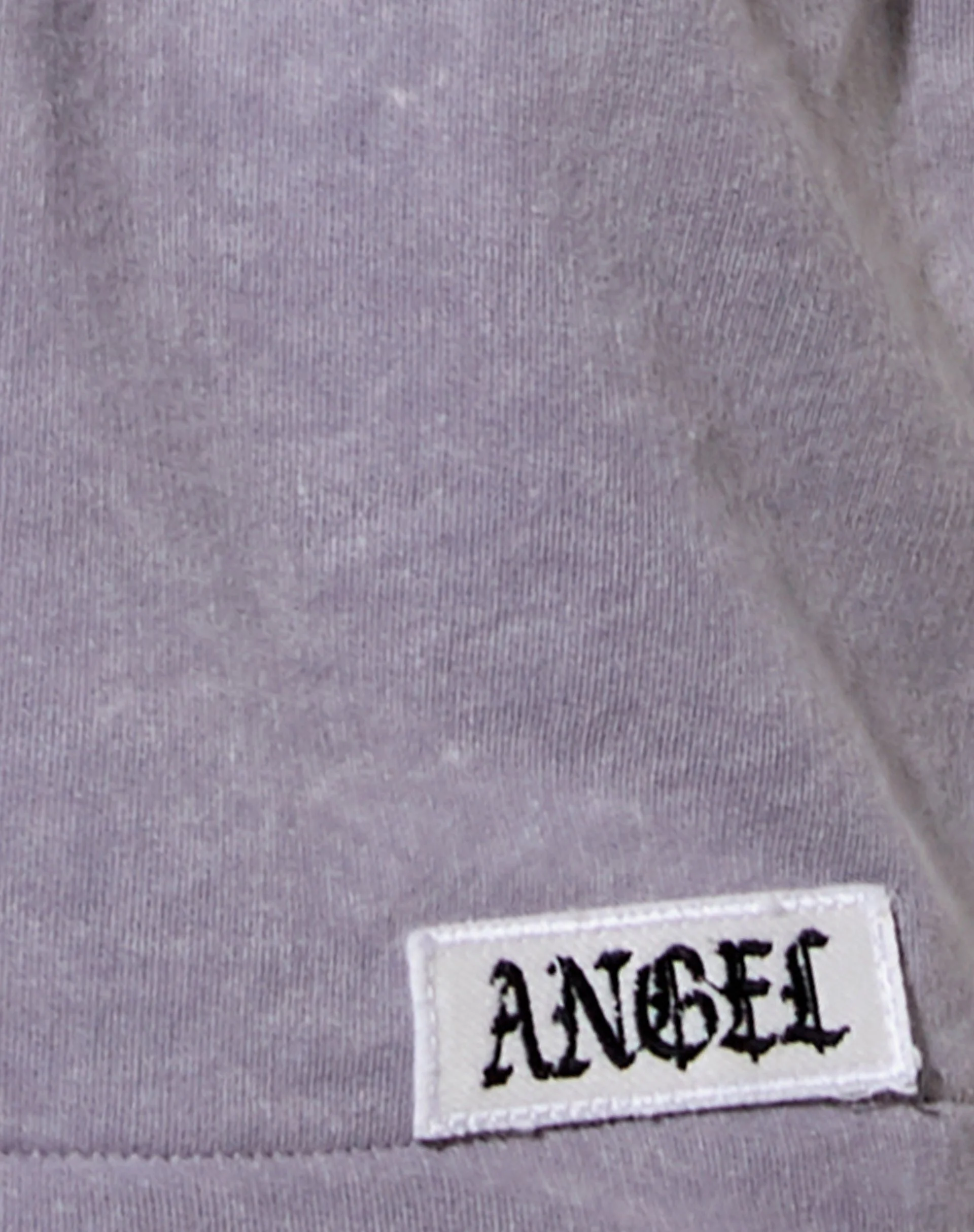 Frottee-Shorts in grauer Waschung 'Angel' Embro Label - Image 6
