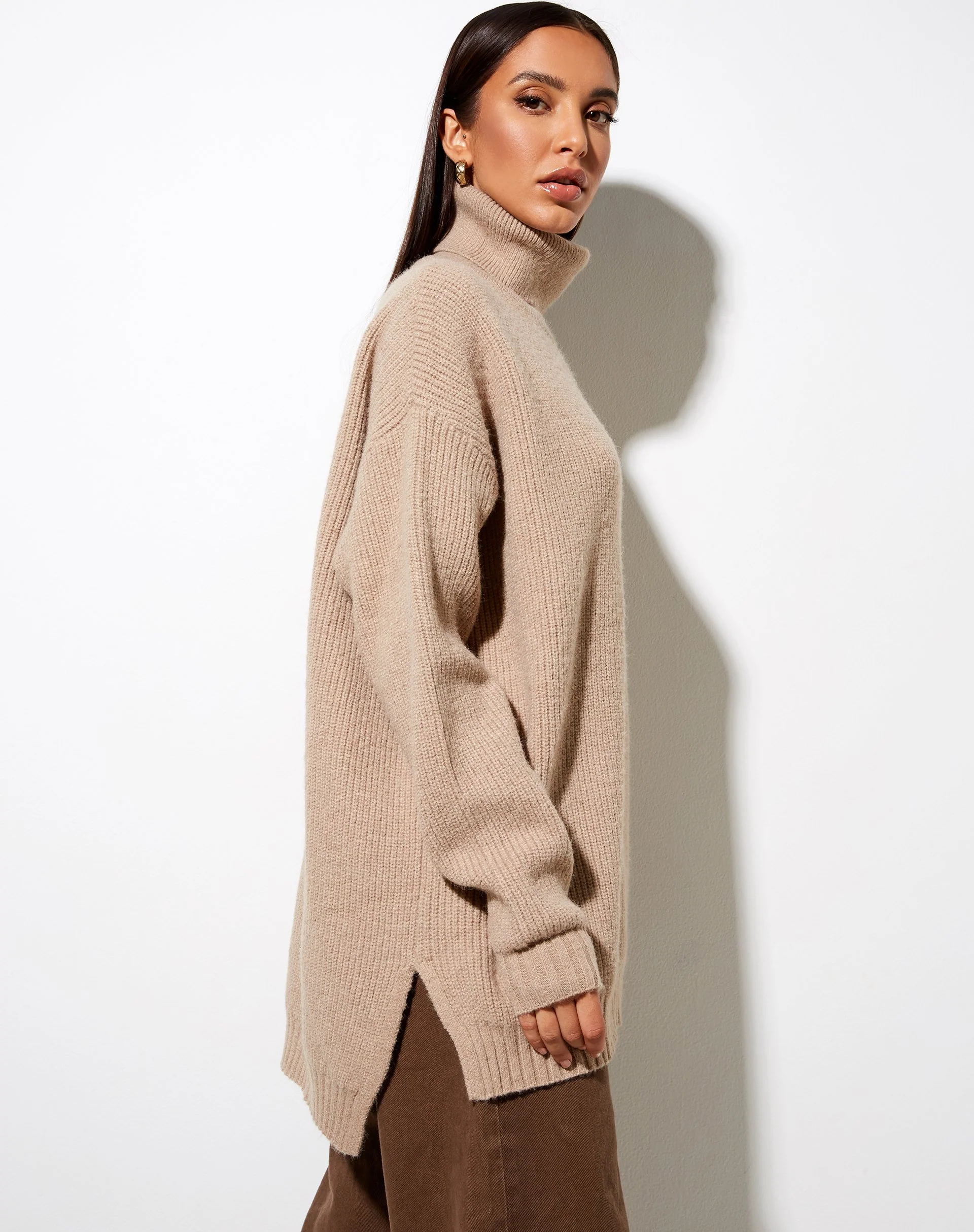 Thach Pullover in Grau Beige - Image 4
