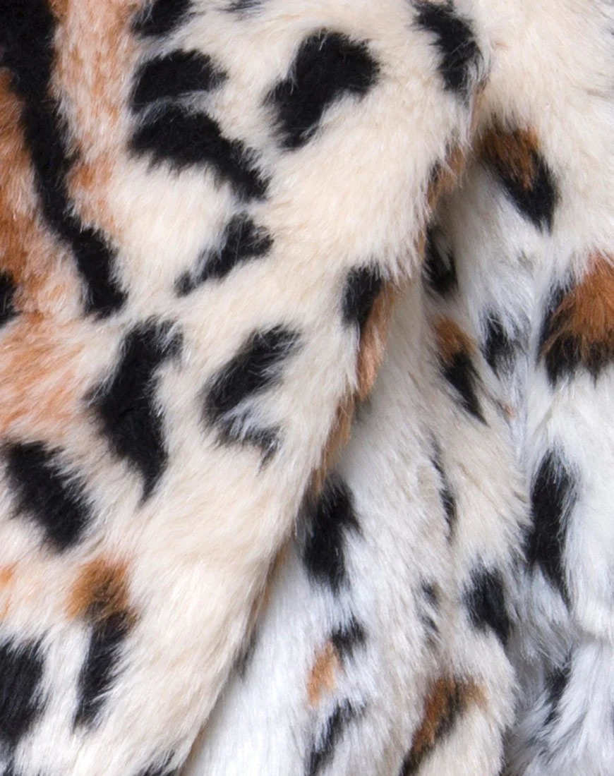 Tina Mantel aus Leoparden-Kunstfell - Image 5