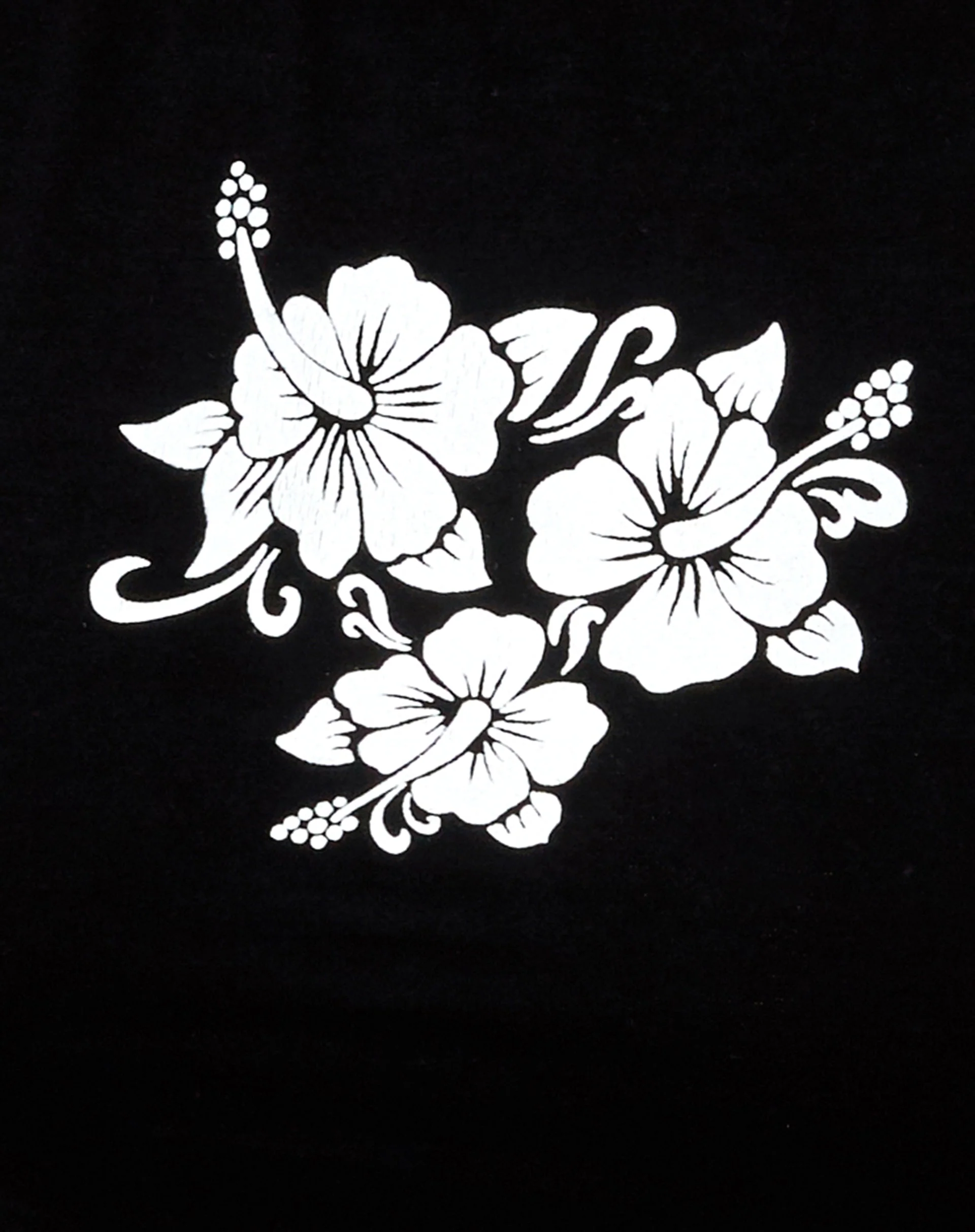 Tindy Crop Top in Schwarz Hibiskus - Image 7