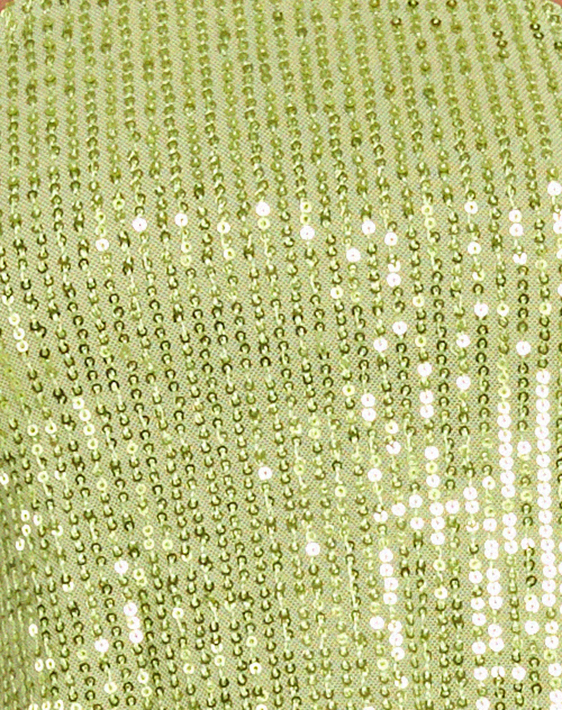 Tinimi Crop Top aus Drape Pailletten lindgrün - Image 6