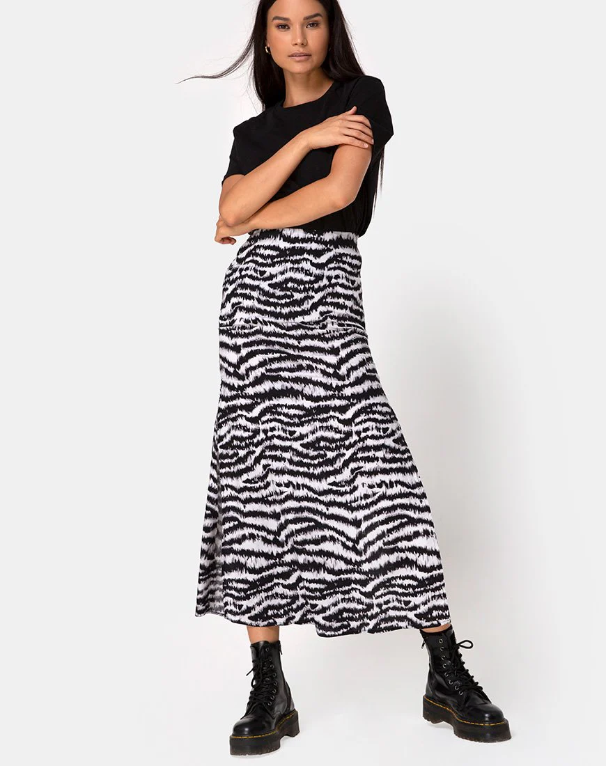 Tinxi-Rock in Animal Drip Grau