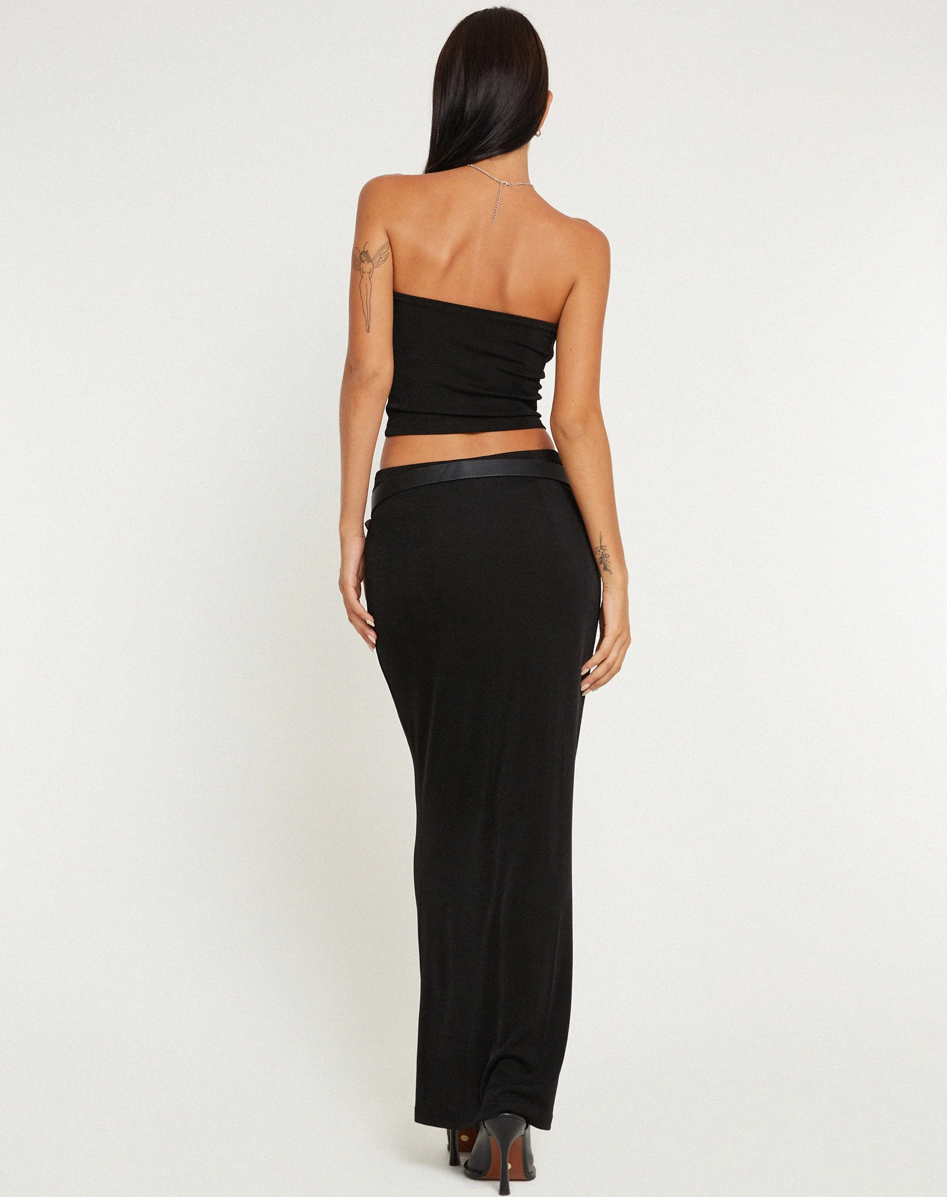 Tiska Bandeau-Top in Schwarz - Image 5