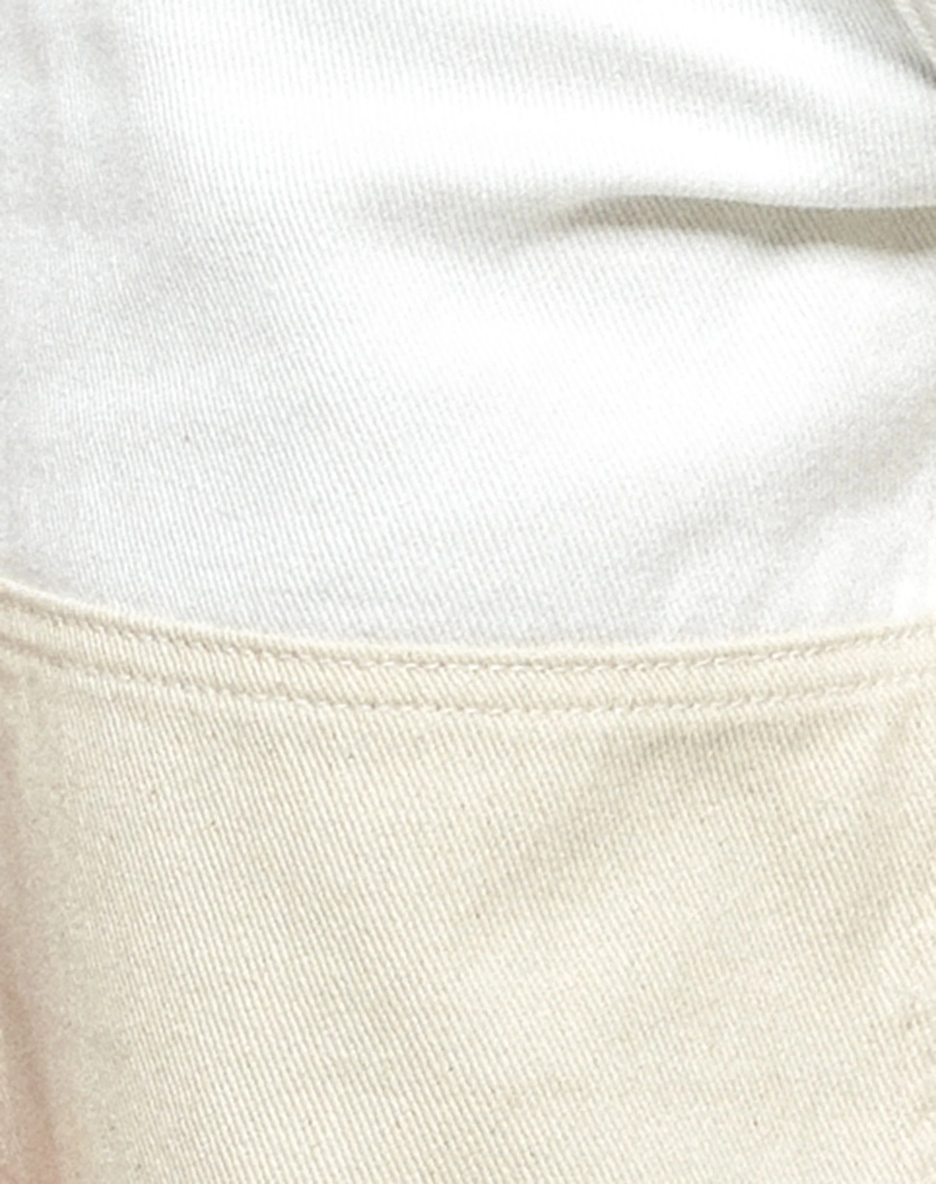 Parallele Jeans mit Tonal-Panel in Weiß und Ecru - Image 8