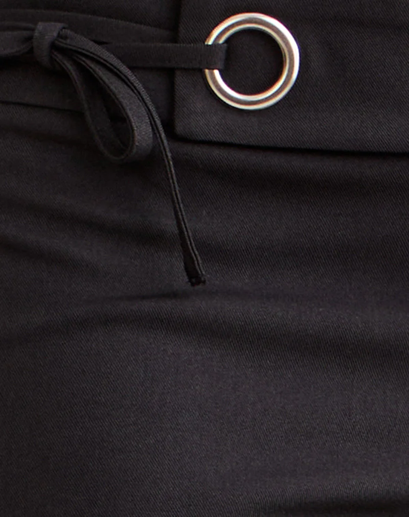 Tova Tie Tailoring Hose in Schwarz - Image 7