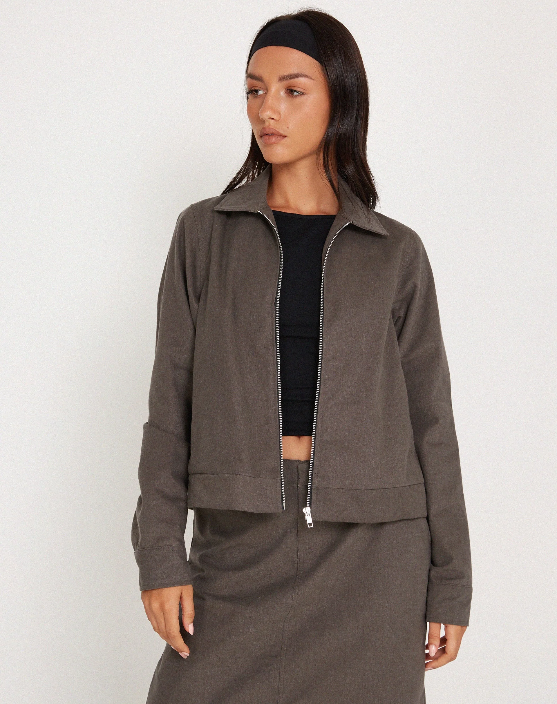 Tumbas Jacke in Dunkelgrau - Image 3