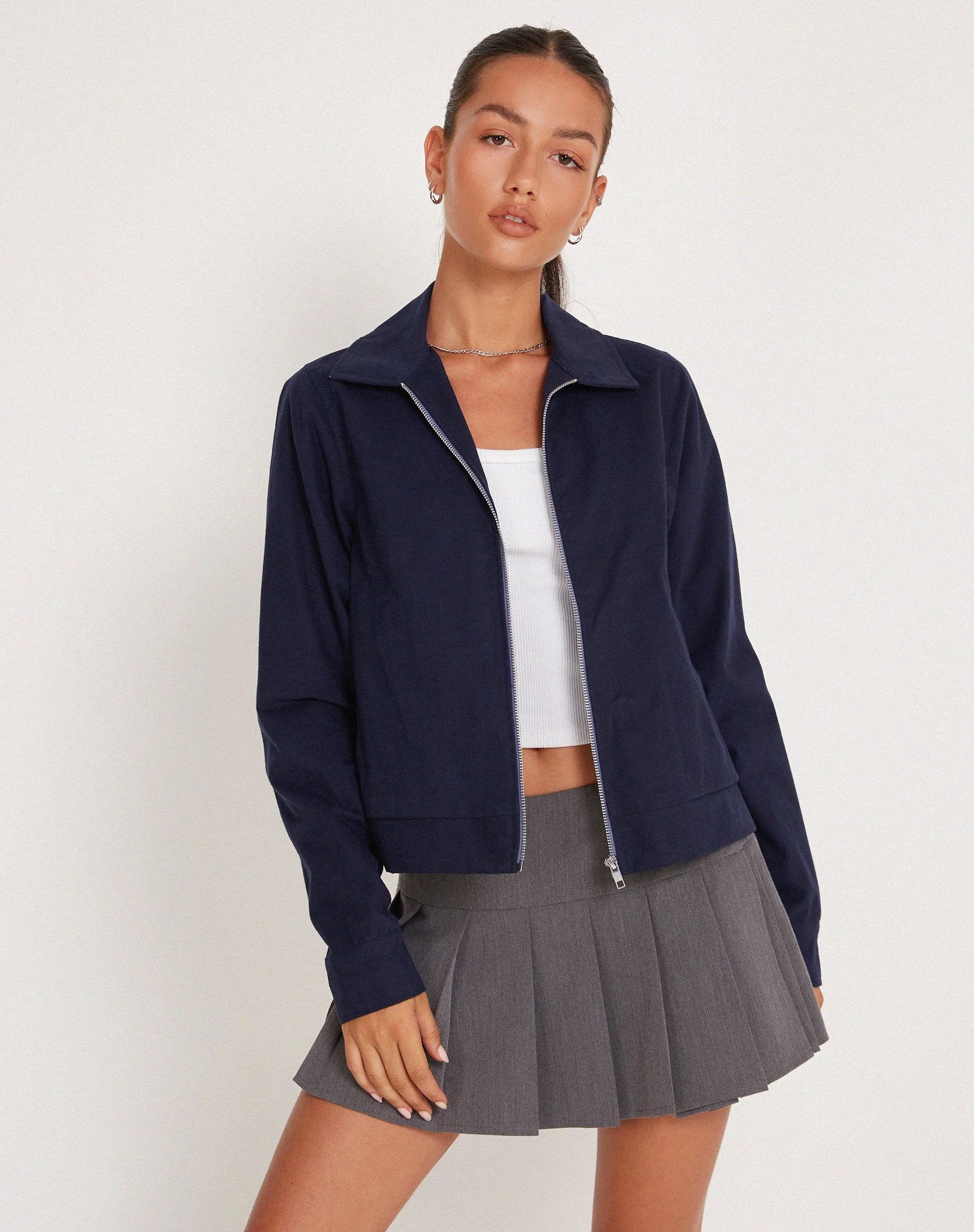 Tumbas Jacke in Marineblau - Image 6
