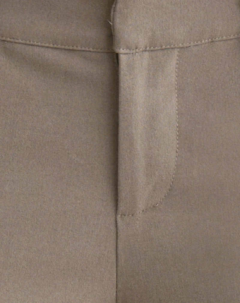 Tunian Capri-Hose in Tailoring Light Taupe - Image 6