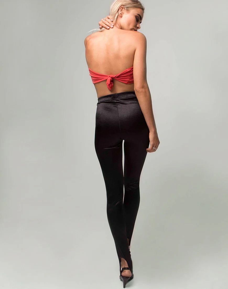 Verdrehtes Bandeau-Top in Gebranntem Orange - Image 4