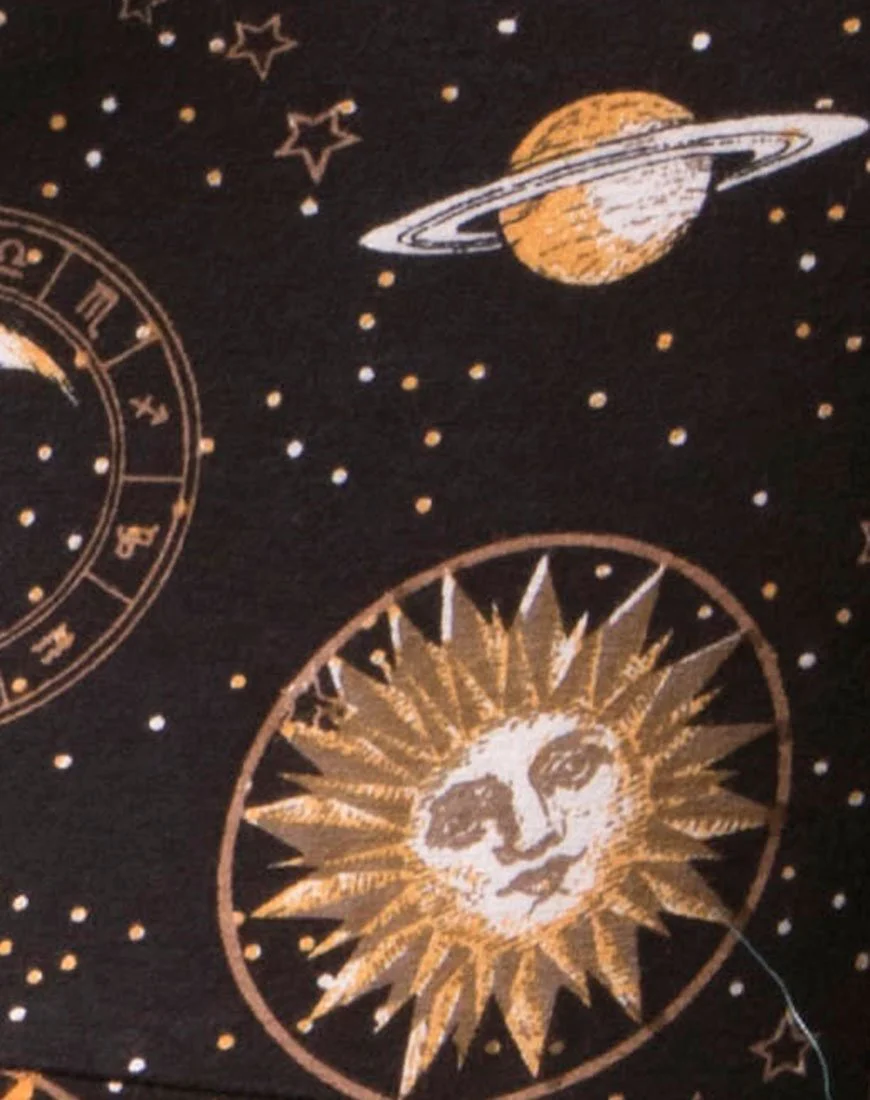 Trikot in Sonnensystem Schwarz - Image 5