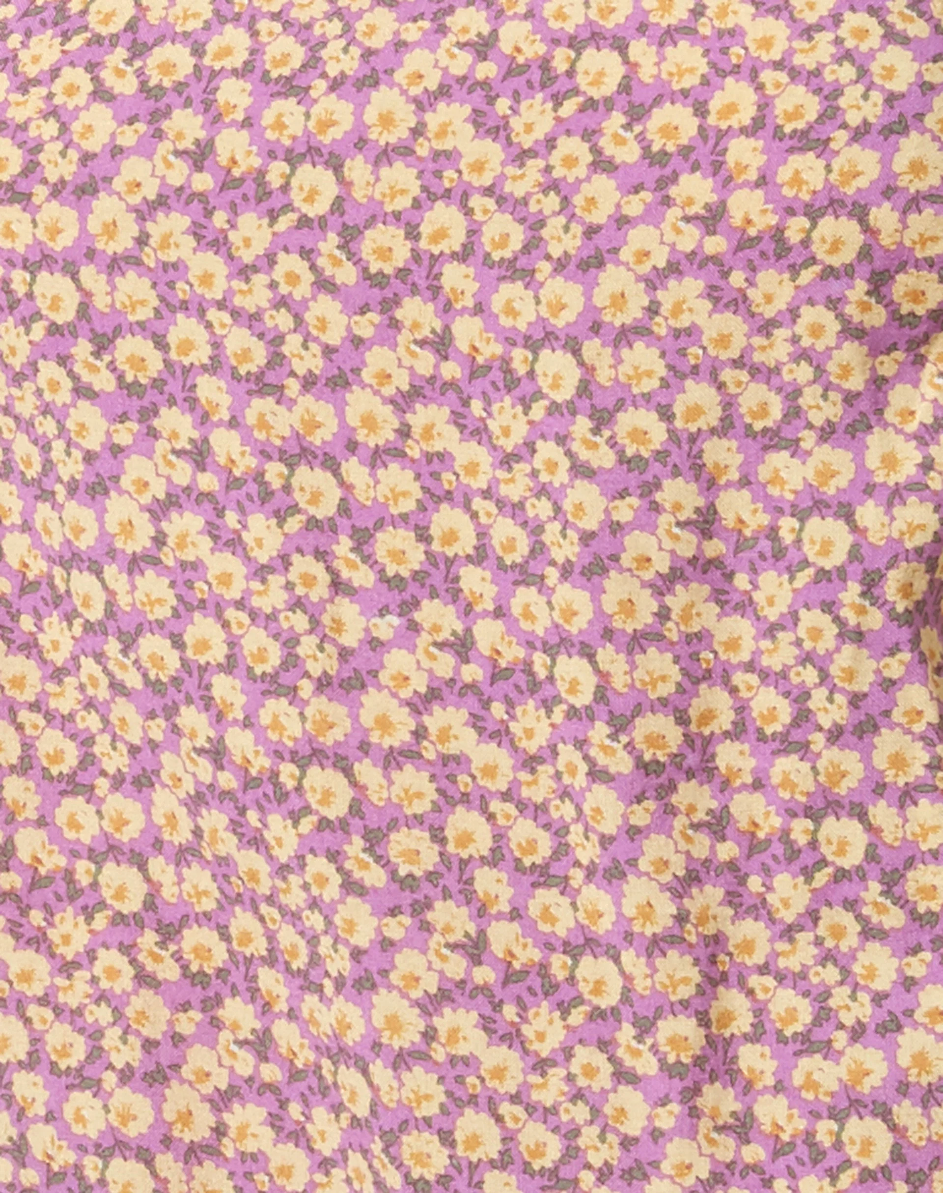 Walküre Minikleid in Flower Fun Flieder Zitrone - Image 5