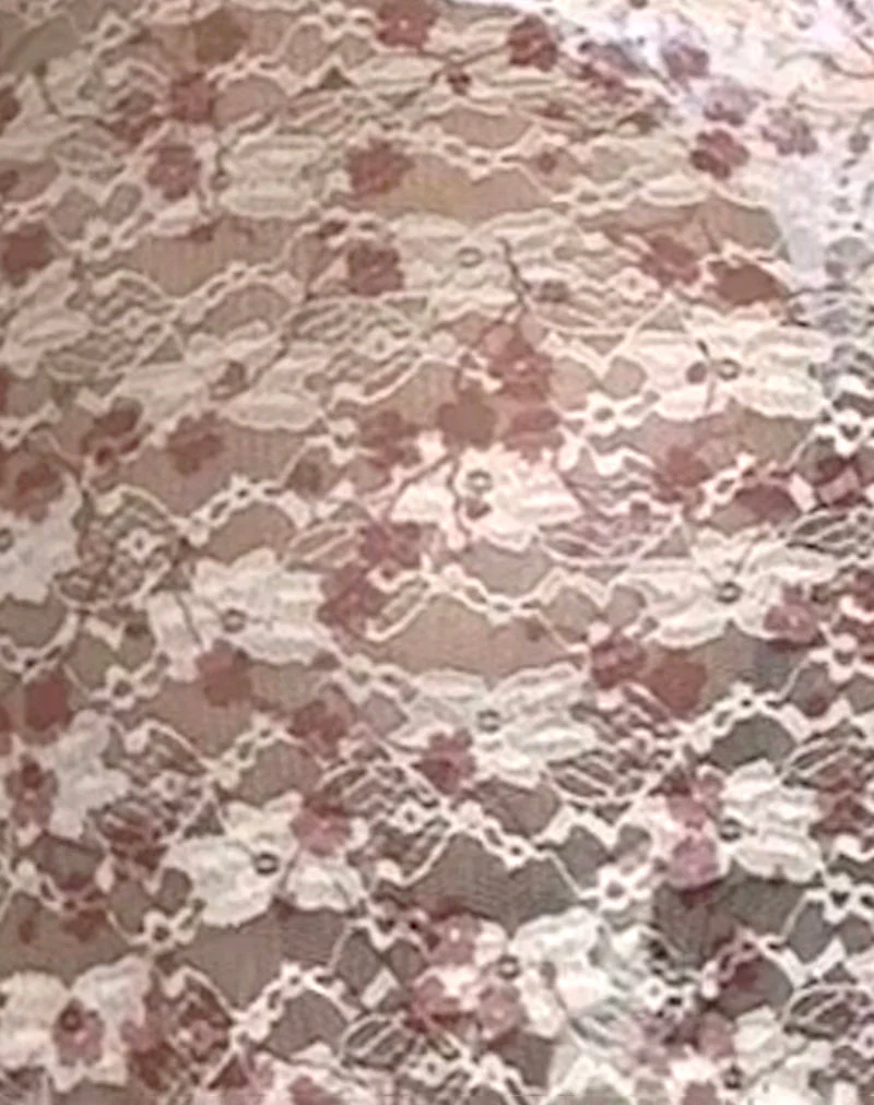 Valtheni Maxikleid aus schicker blütenrosa Spitze - Image 6