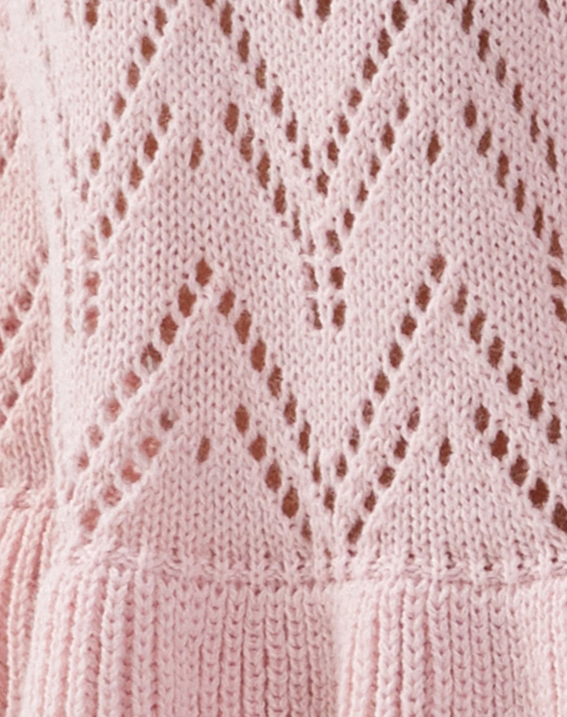 Vella Strickjacke in gestricktem Rosa - Image 5