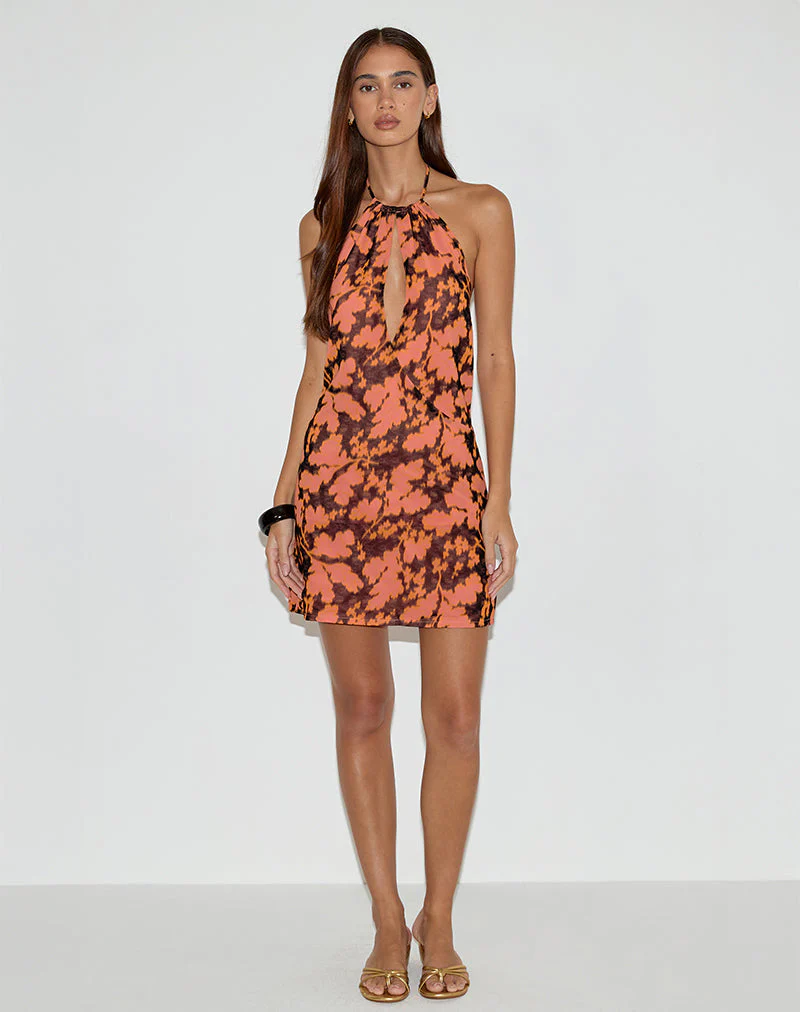 Veslina Minikleid in Furnishing Floral - Image 5