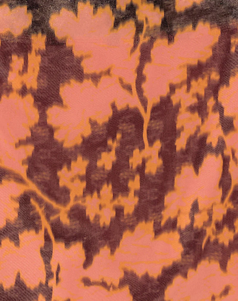 Veslina Minikleid in Furnishing Floral - Image 6