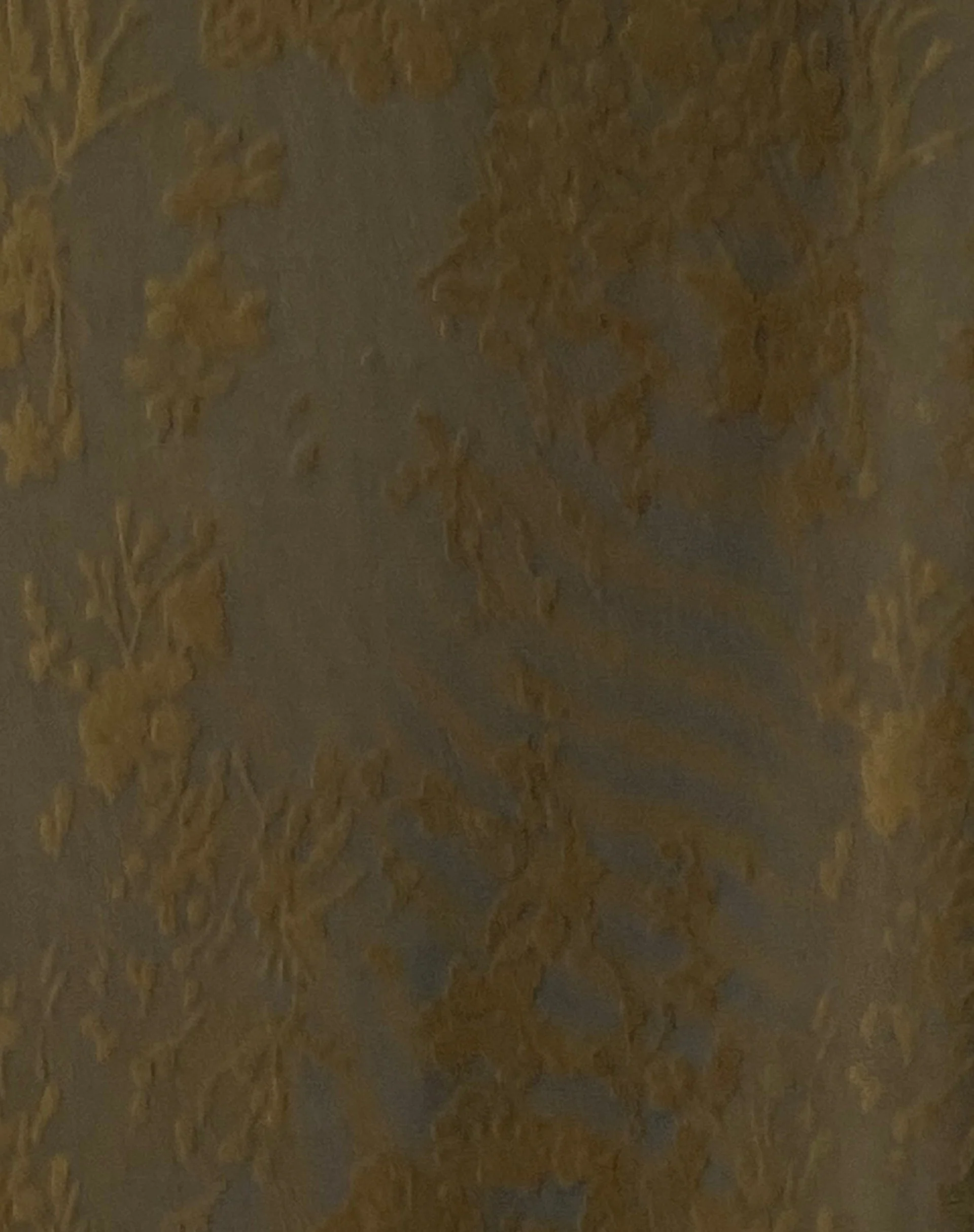 Vilinia Midikleid in abstraktem Botanic Dunkel-Olive - Image 7