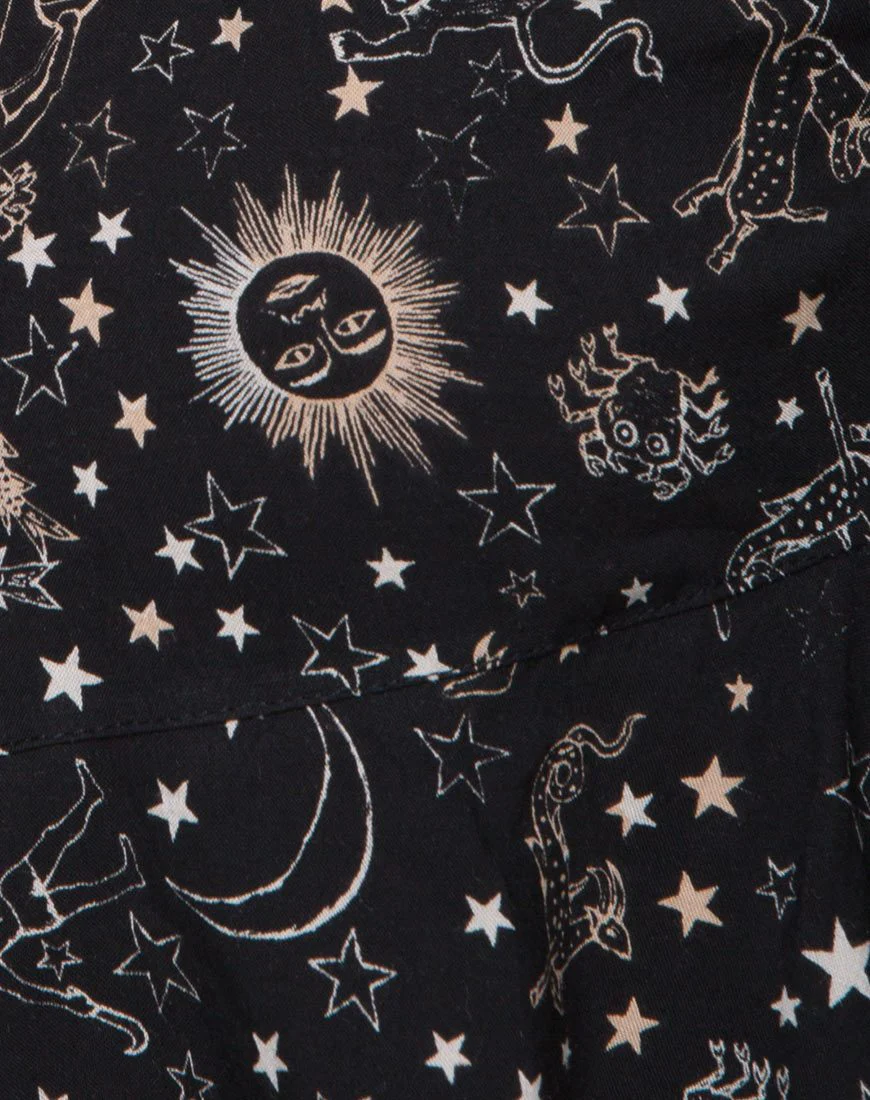 Villere Top in Astro Schwarz - Image 5