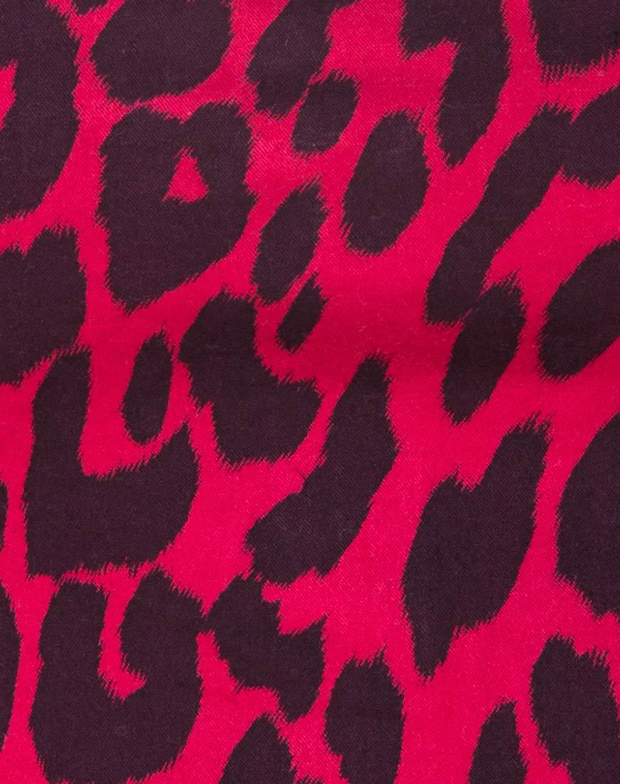 Villy Top in Übergröße Jaguar Rot - Image 5