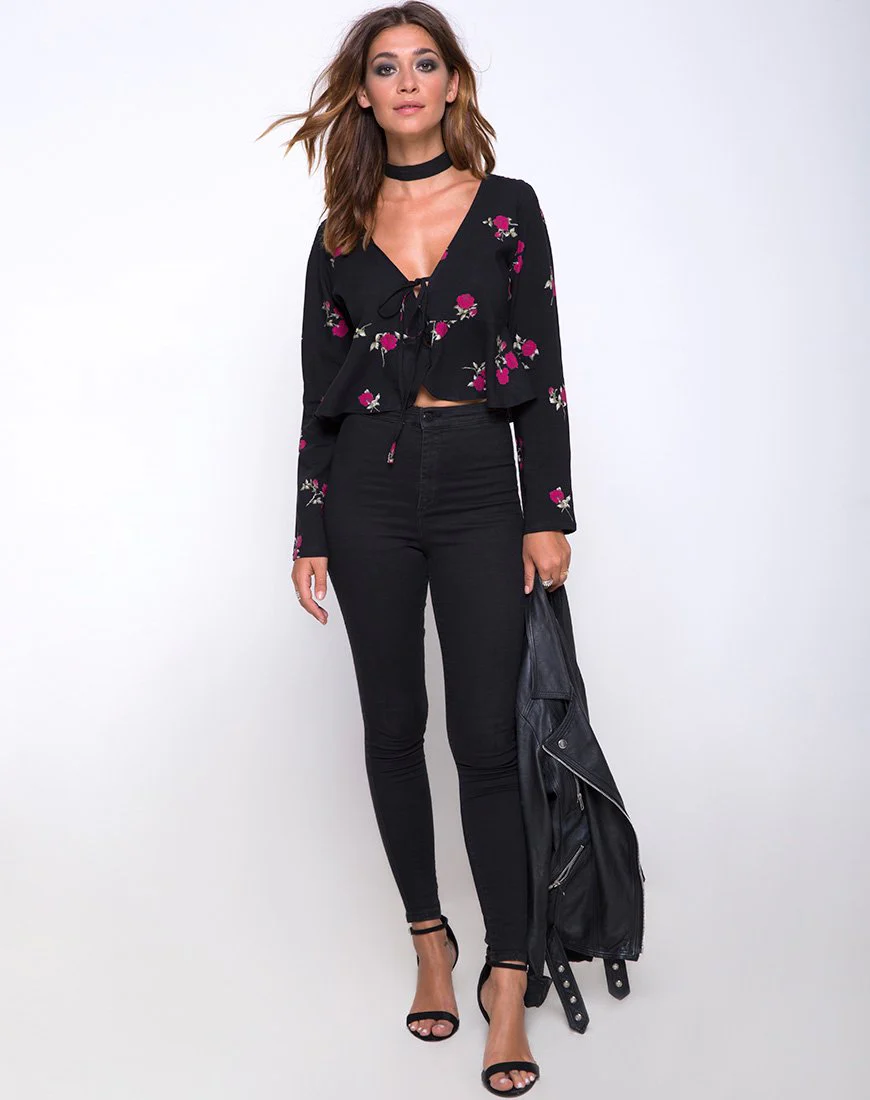 Vine Top in Grunge Rose - Image 3