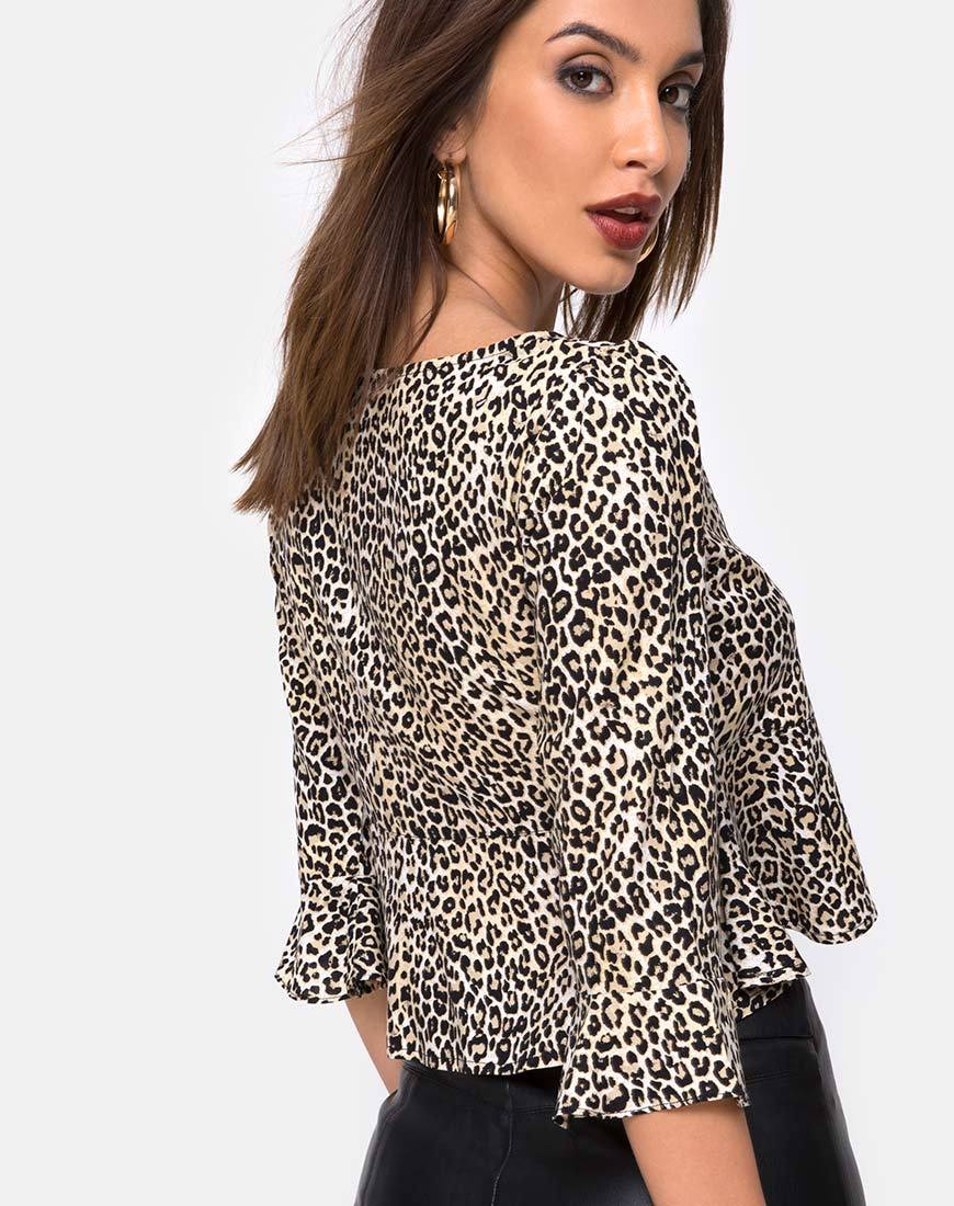 Vinequa Oberteil in Rar Leopard - Image 2