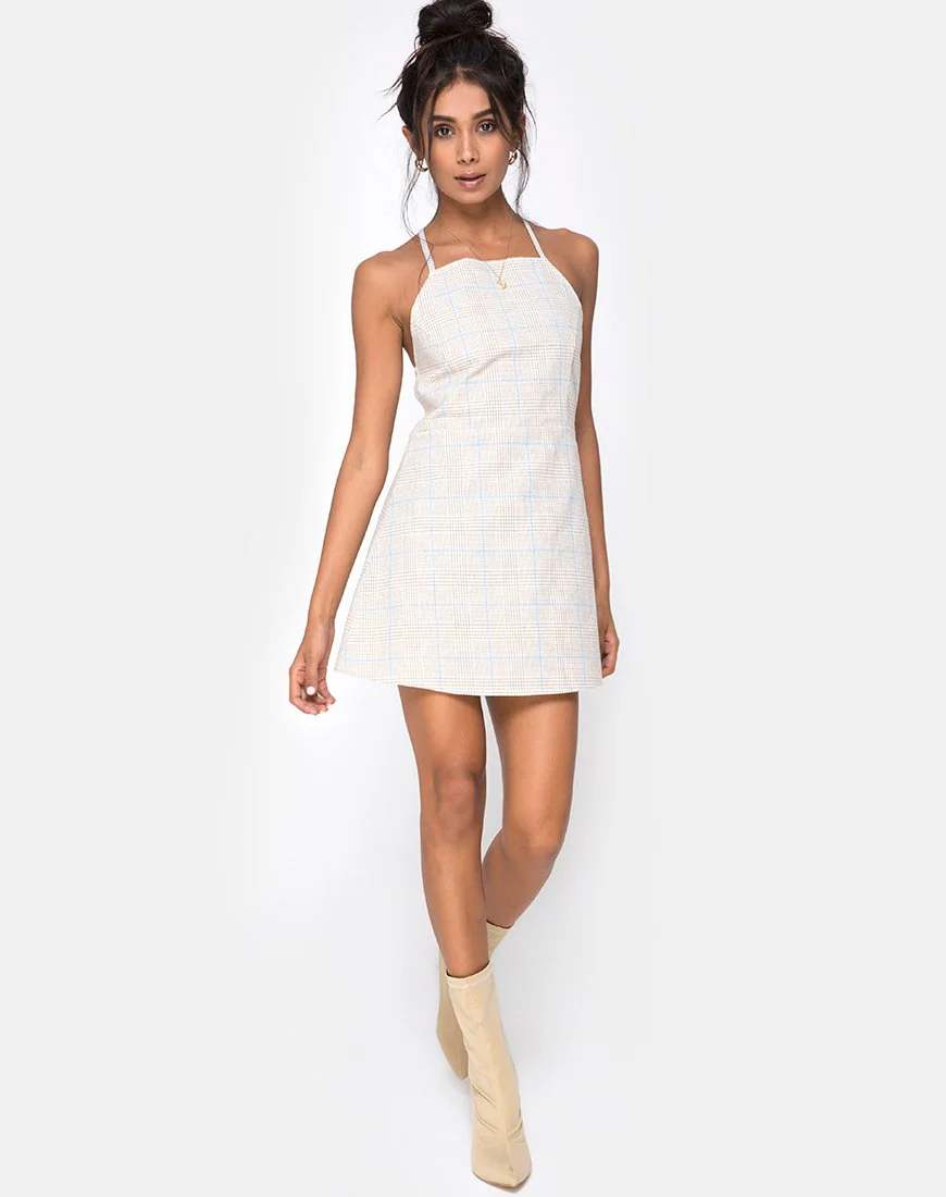 Vore Kleid aus tonal karierter Baumwolle - Image 4