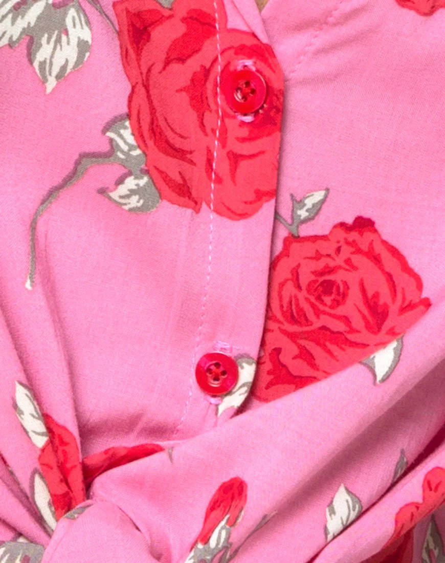 Vual Shirt in Candy Rose - Image 5