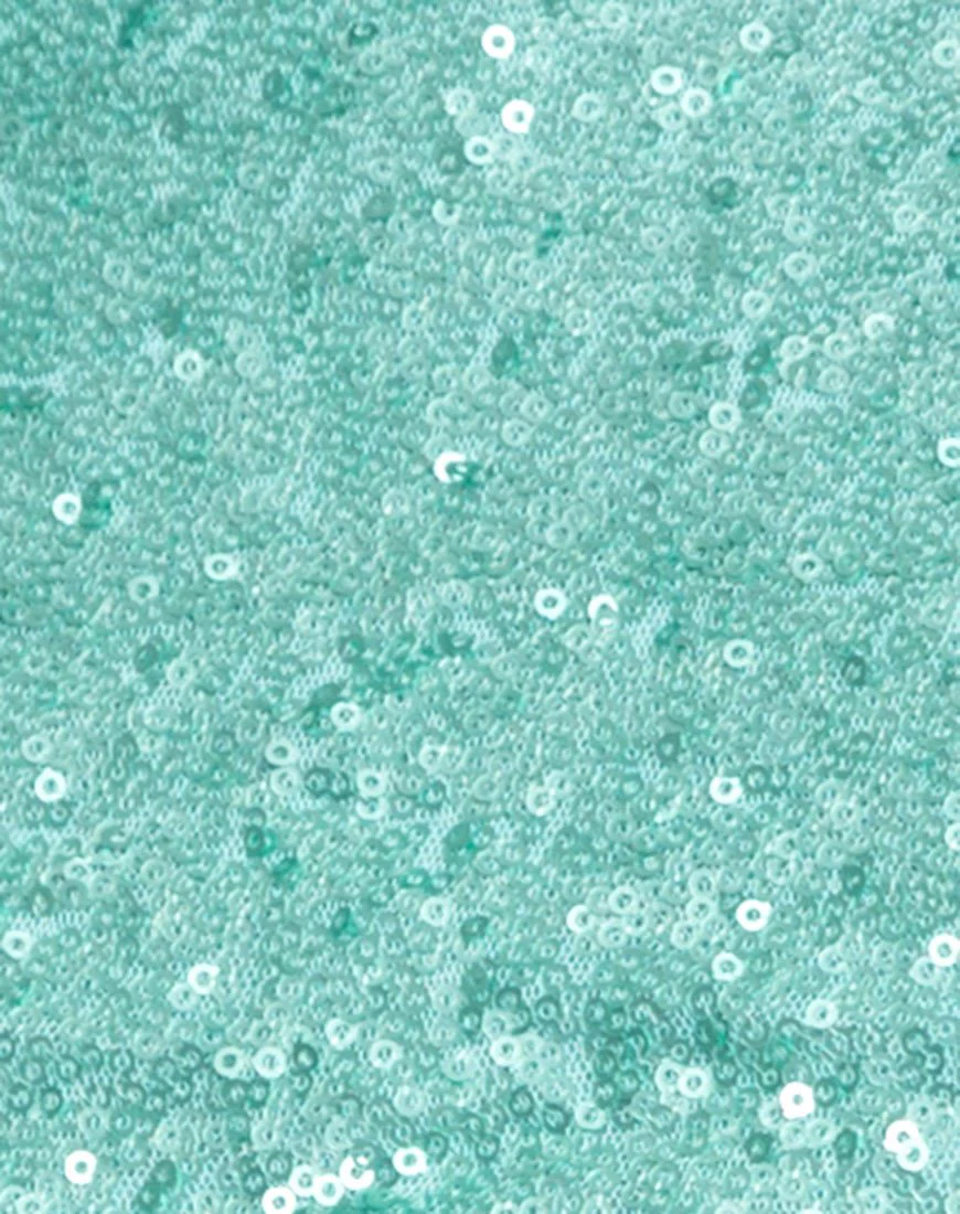 Weaver Rock in Peppermint Mini Pailletten - Image 5