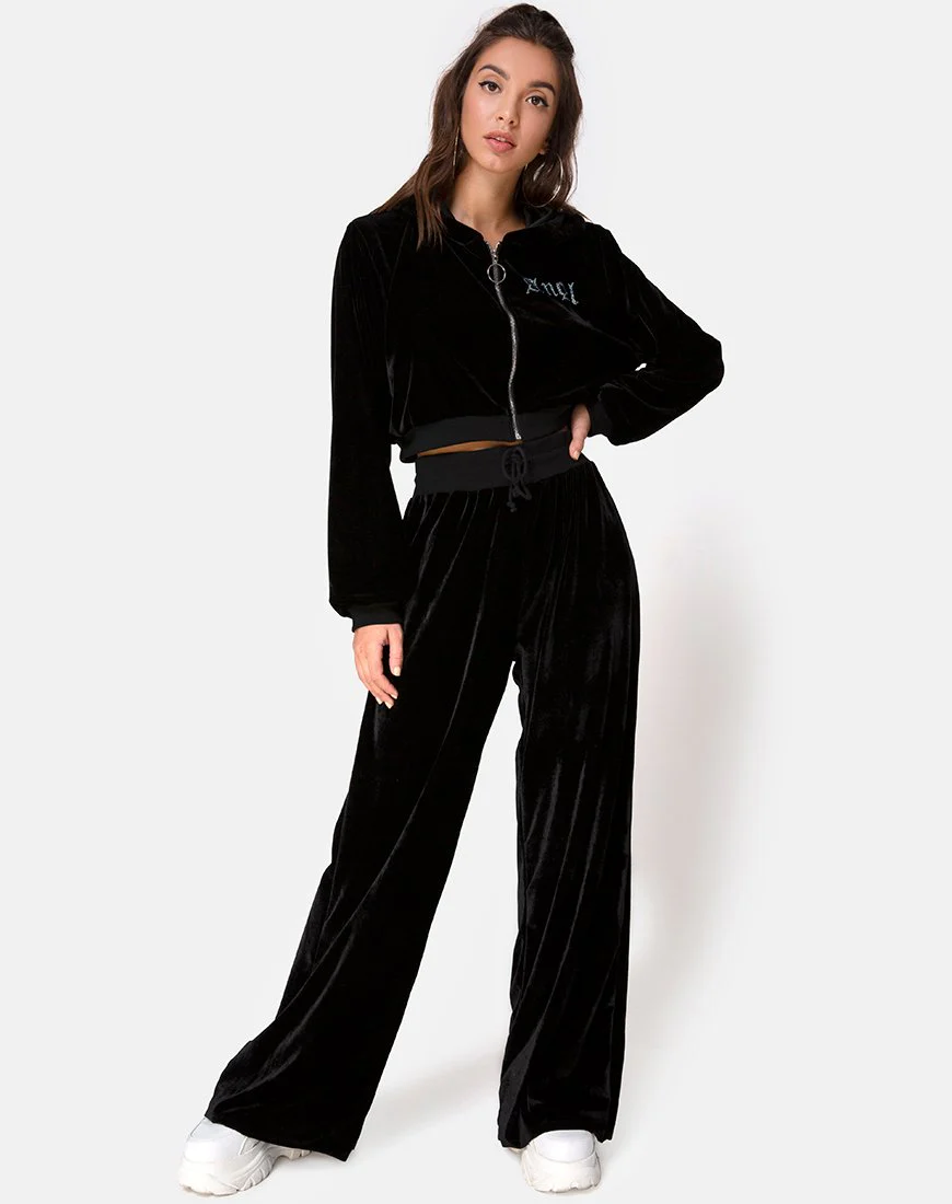 Jogger mit weitem Bein aus Angel Dimante Hot Fix - Image 5