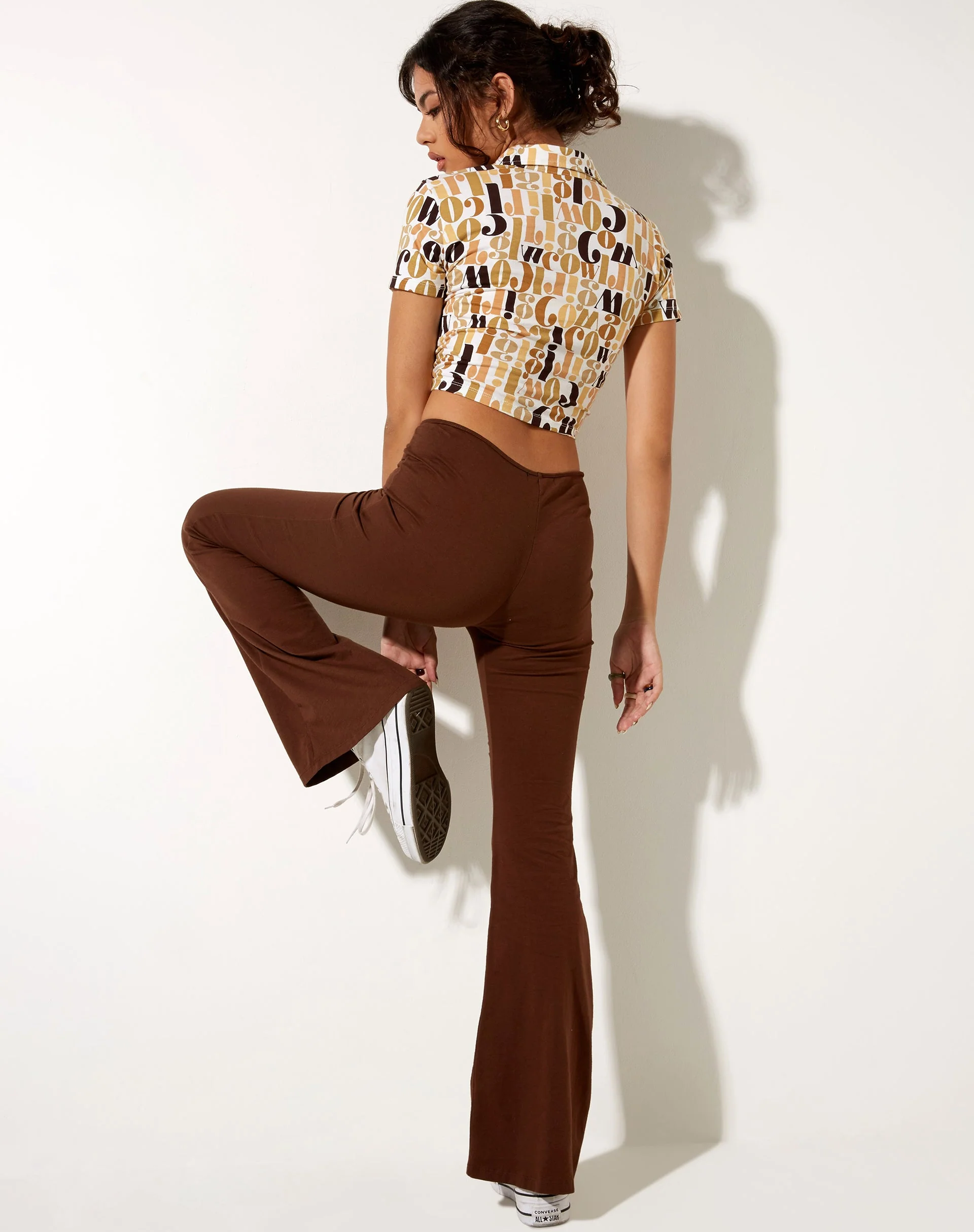 Wuma Cropped Shirt in Cowgirl - Image 7