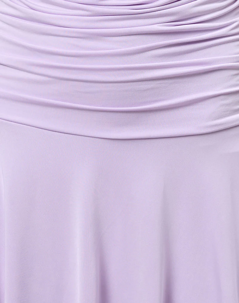 Yasmin Bandeau-Minikleid in schickem Flieder - Image 6