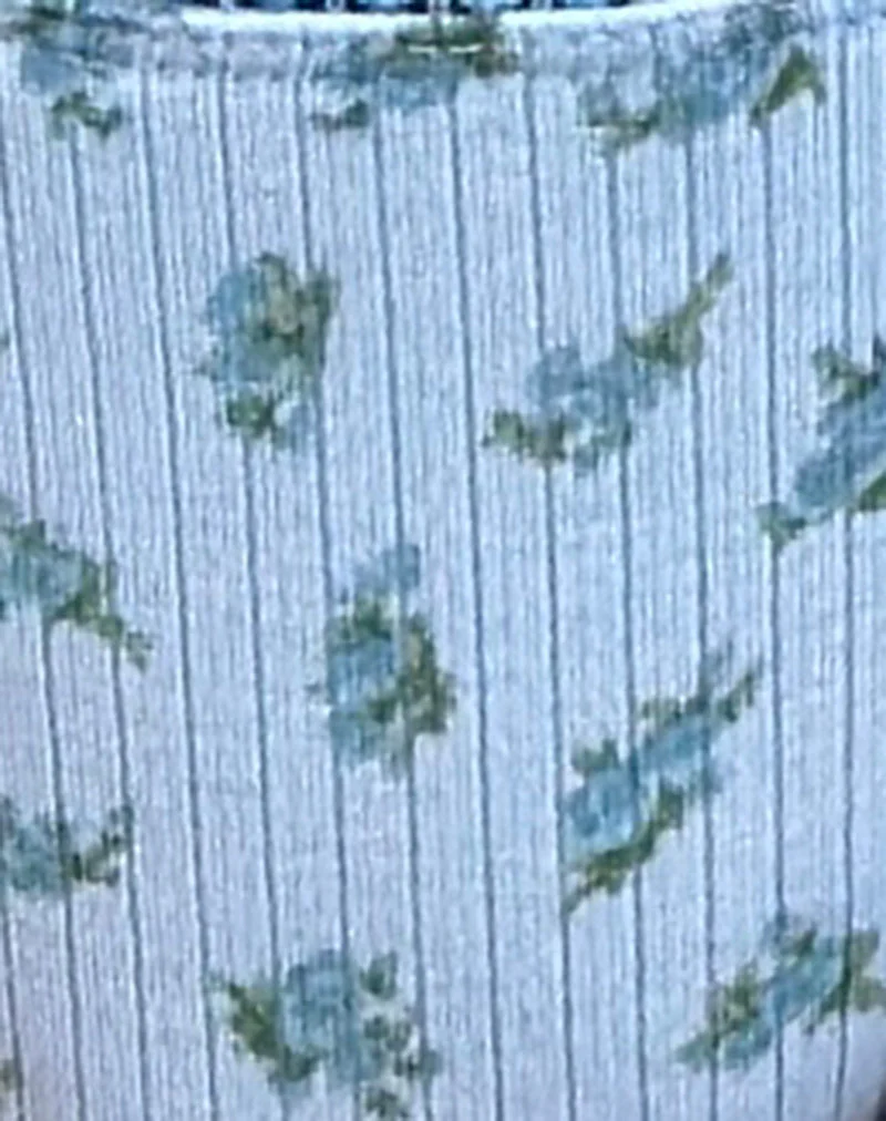 Yinis Knicker in Blau Cluster Floral - Image 5
