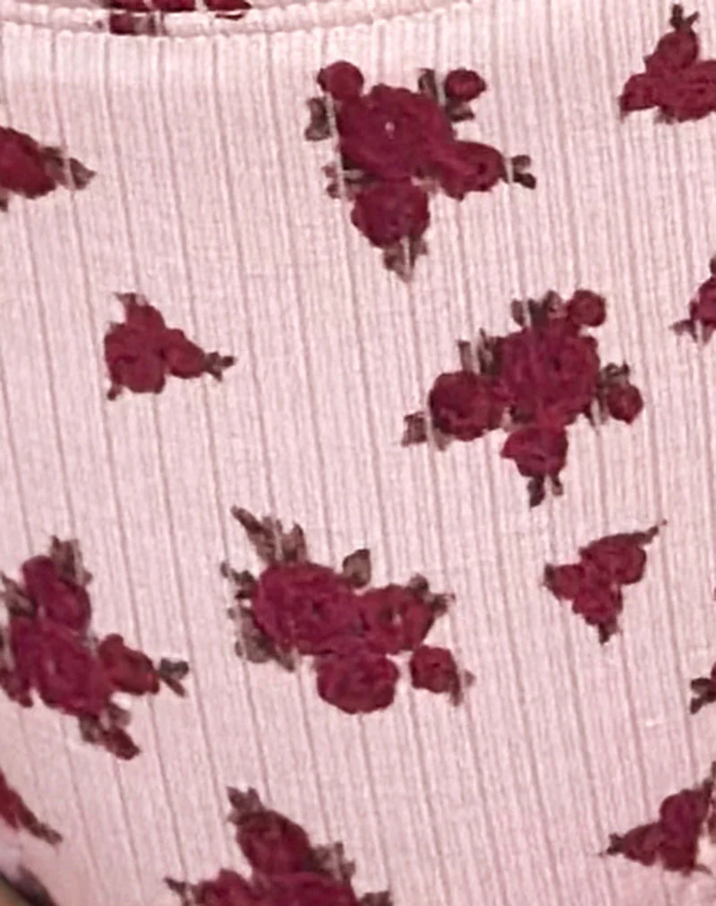 Yinis Knicker in Floral Fantasy Rosa - Image 6