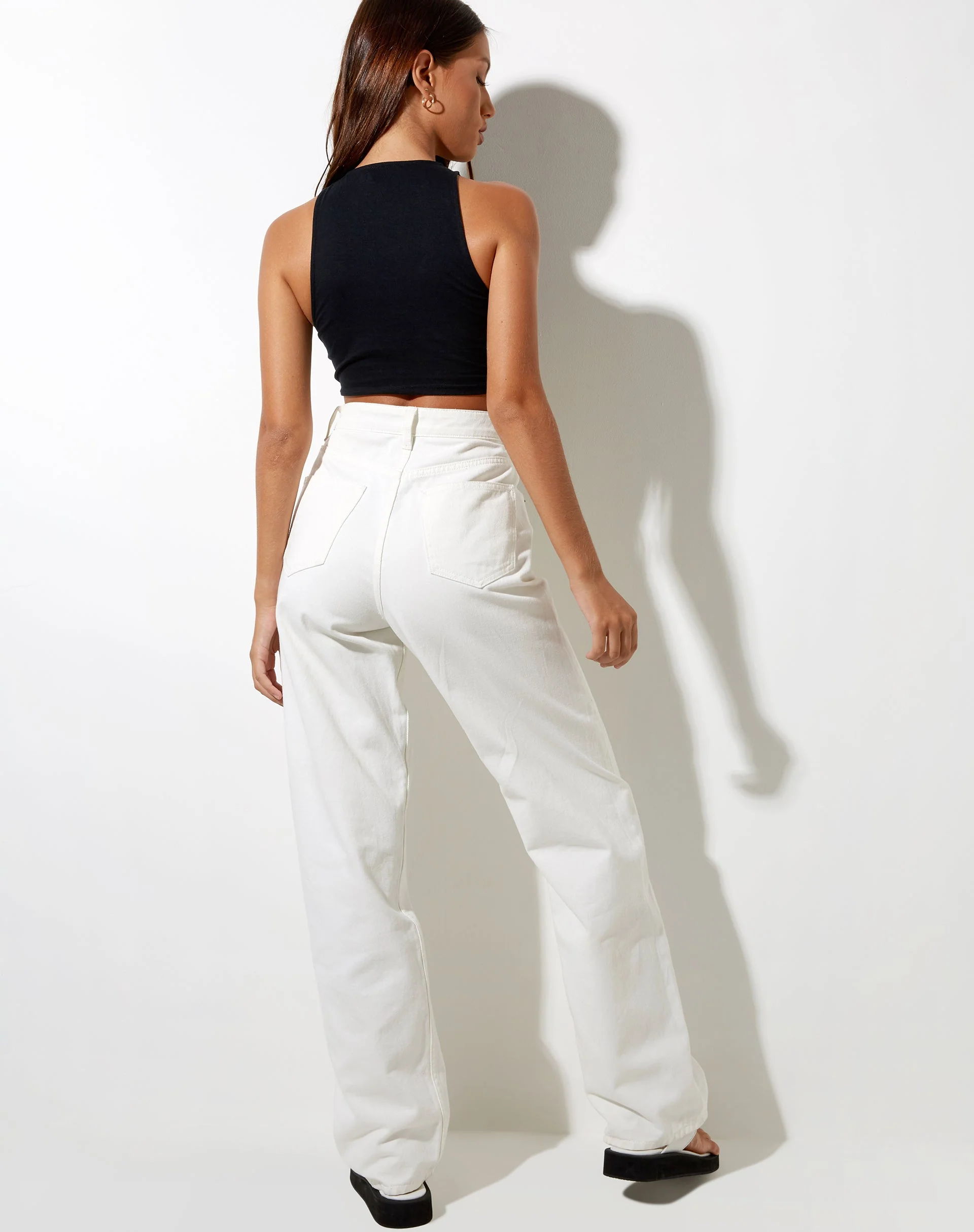 Zeme Crop Top in Schwarz - Image 5