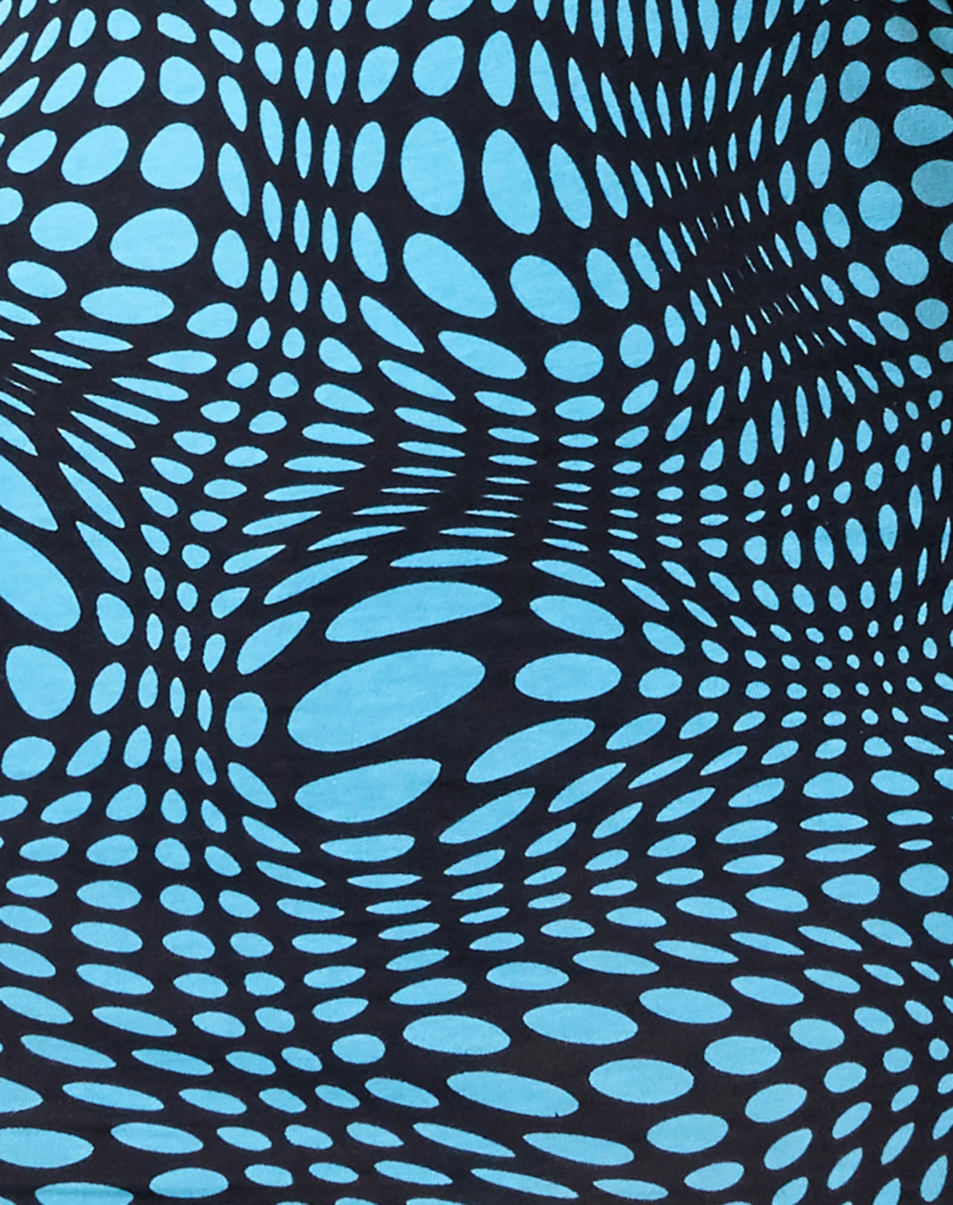 Zenalo Bodycon-Kleid in Polka-Optik Blau - Image 7