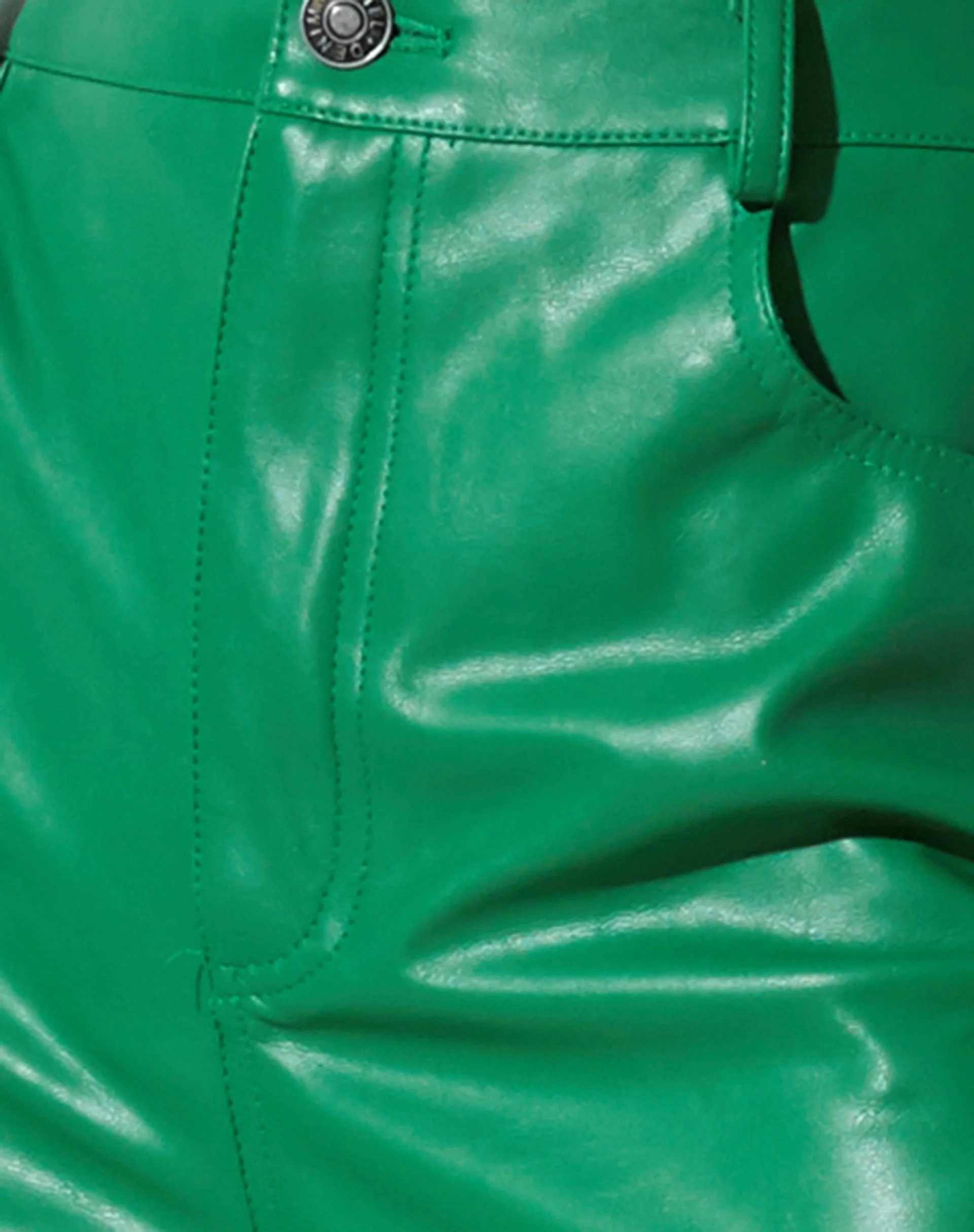 Zoka Lederhose in Pu Kelly Grün - Image 6