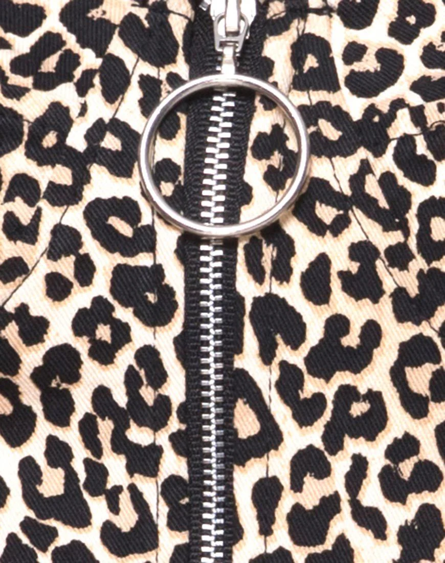 Zolia-Hose in Rar Leopard Braun - Image 5