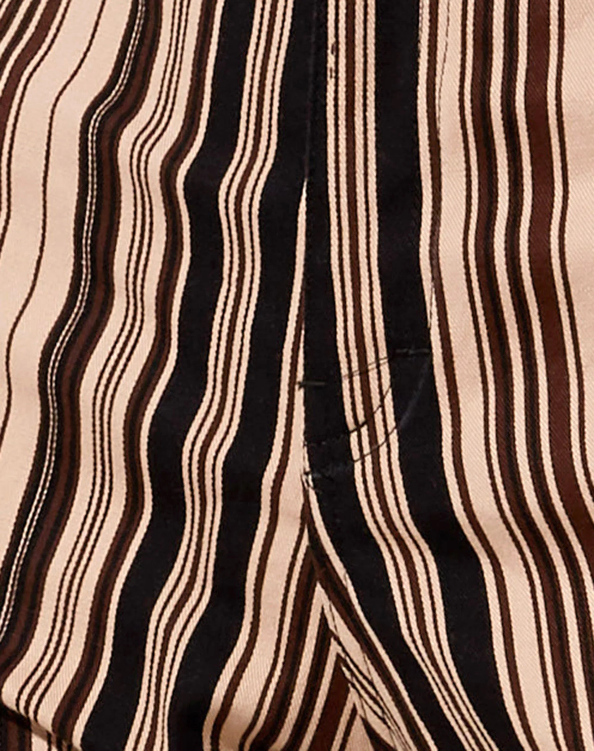 Zoven Hose in Mix Stripe Braun - Image 5