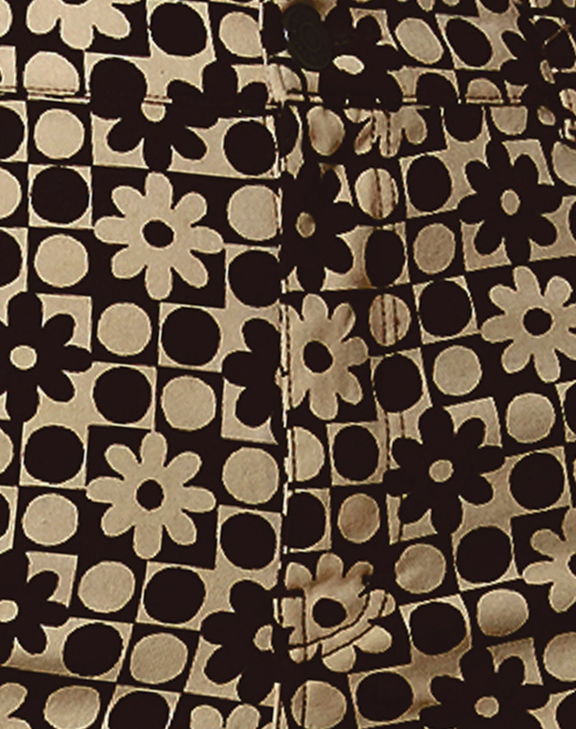 Zoven Schlaghose aus Patchwork Daisy Braun - Image 7