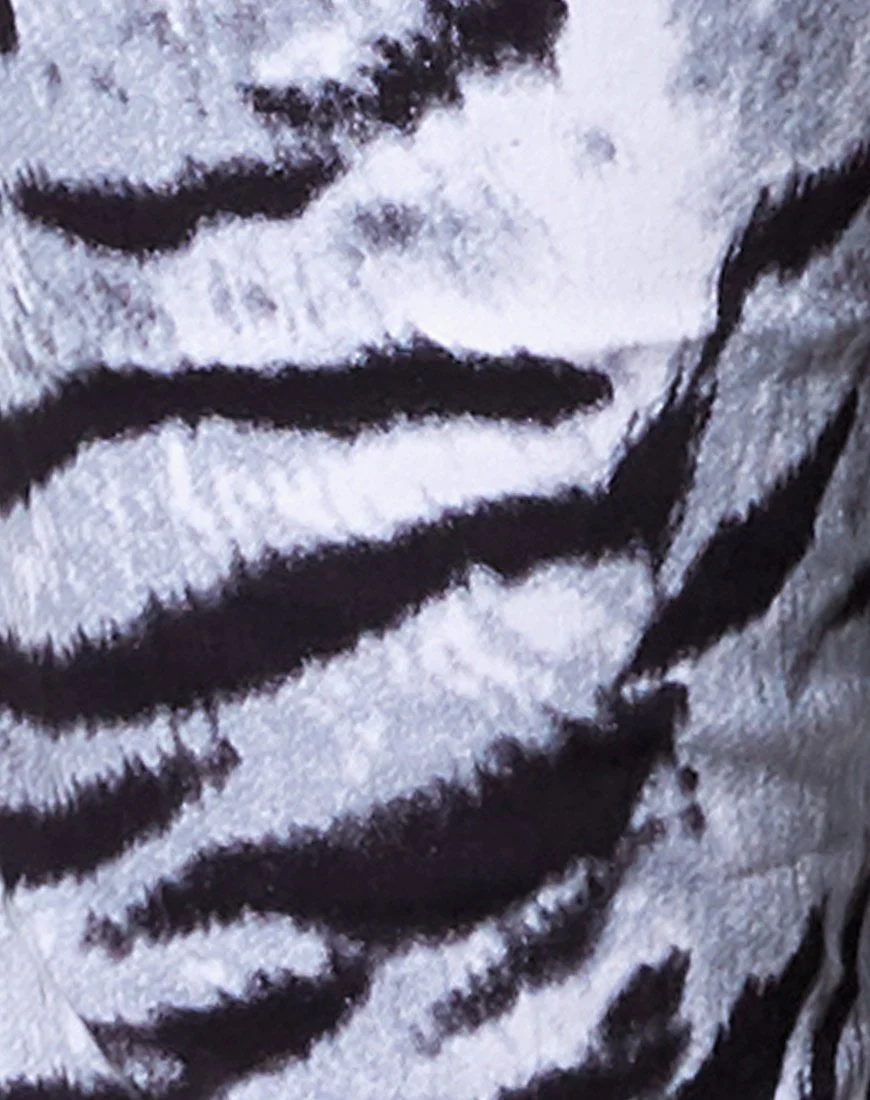 Zoven Hose in Tiger Full Silver Platzierung - Image 6